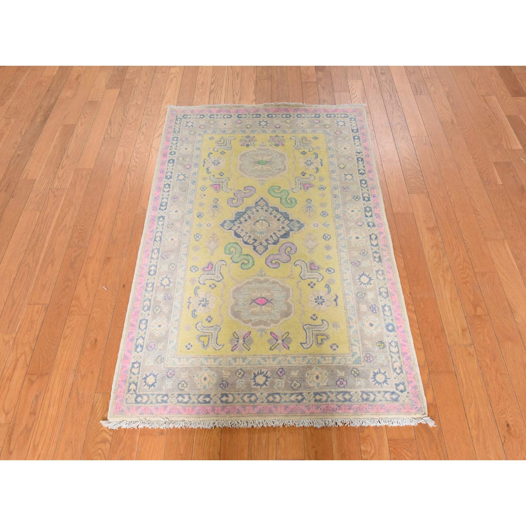Kazak-Hand-Knotted-Rug-394620