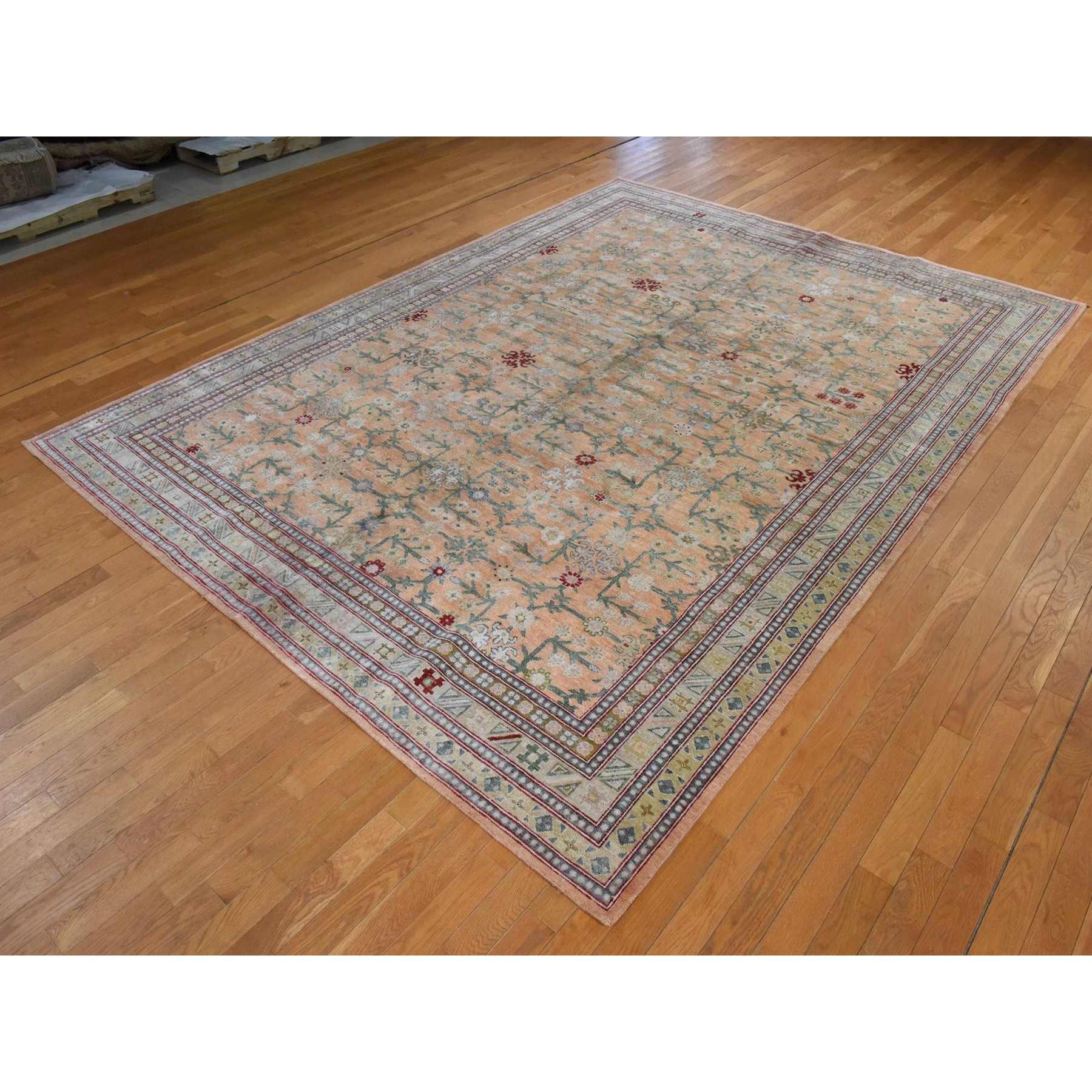 Khotan-and-Samarkand-Hand-Knotted-Rug-392870