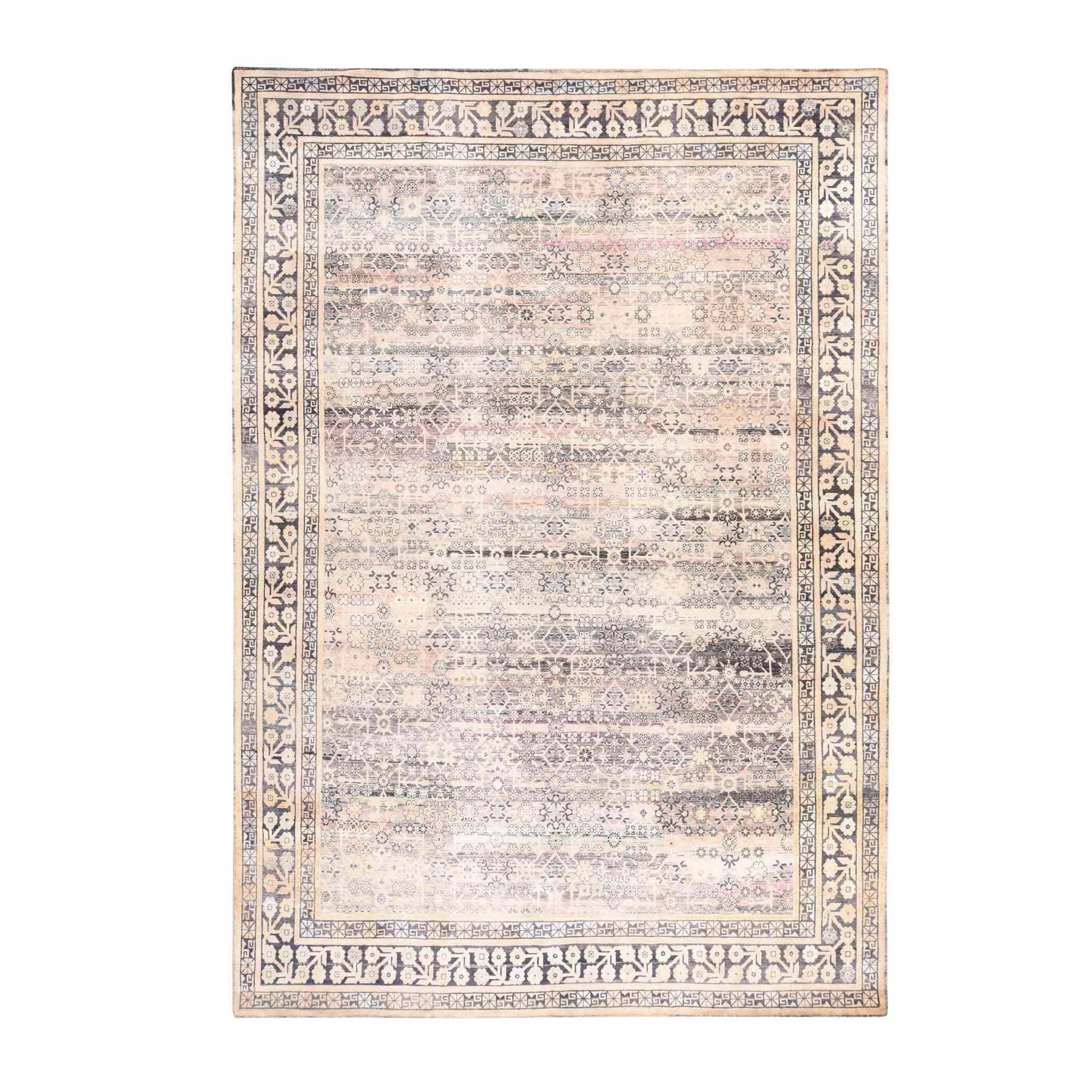Khotan-and-Samarkand-Hand-Knotted-Rug-392885