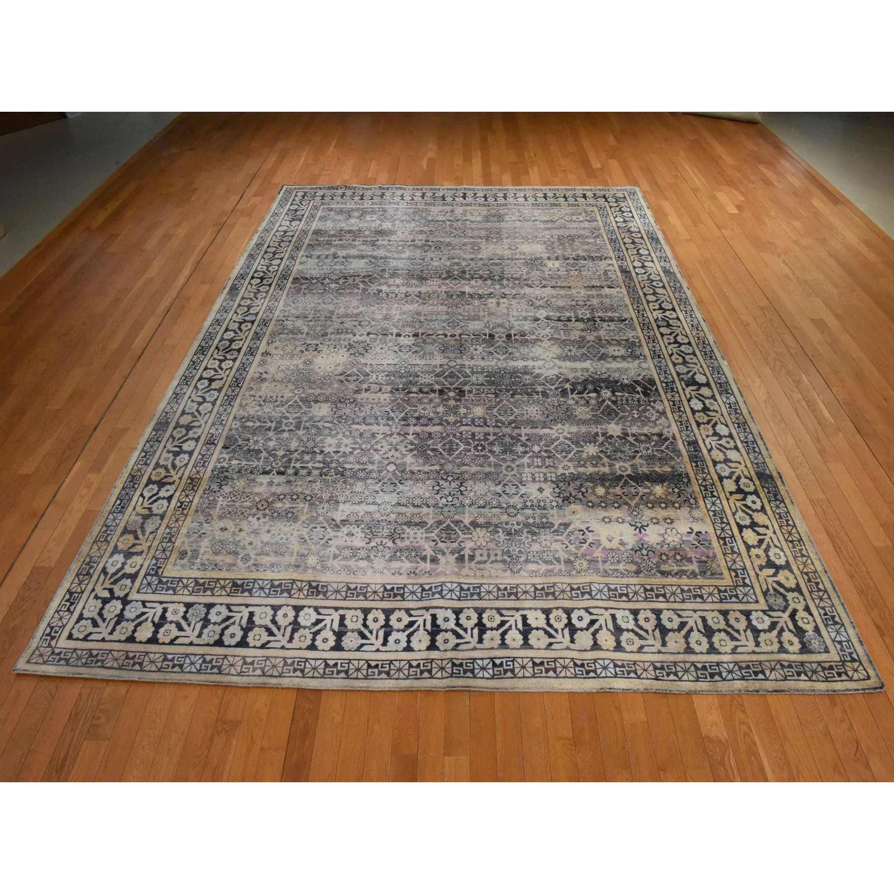 Khotan-and-Samarkand-Hand-Knotted-Rug-392885