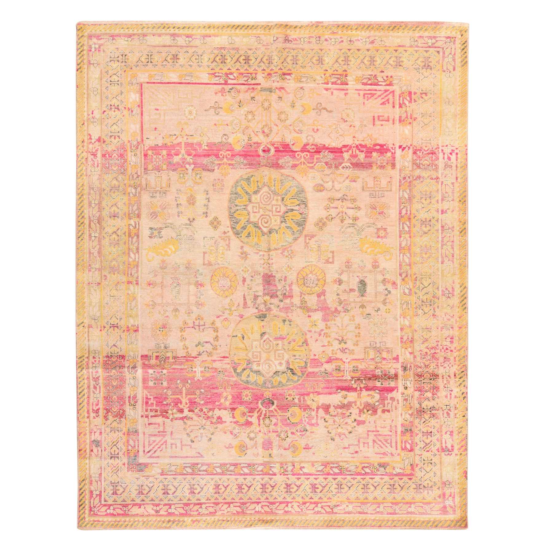 Khotan-and-Samarkand-Hand-Knotted-Rug-392905