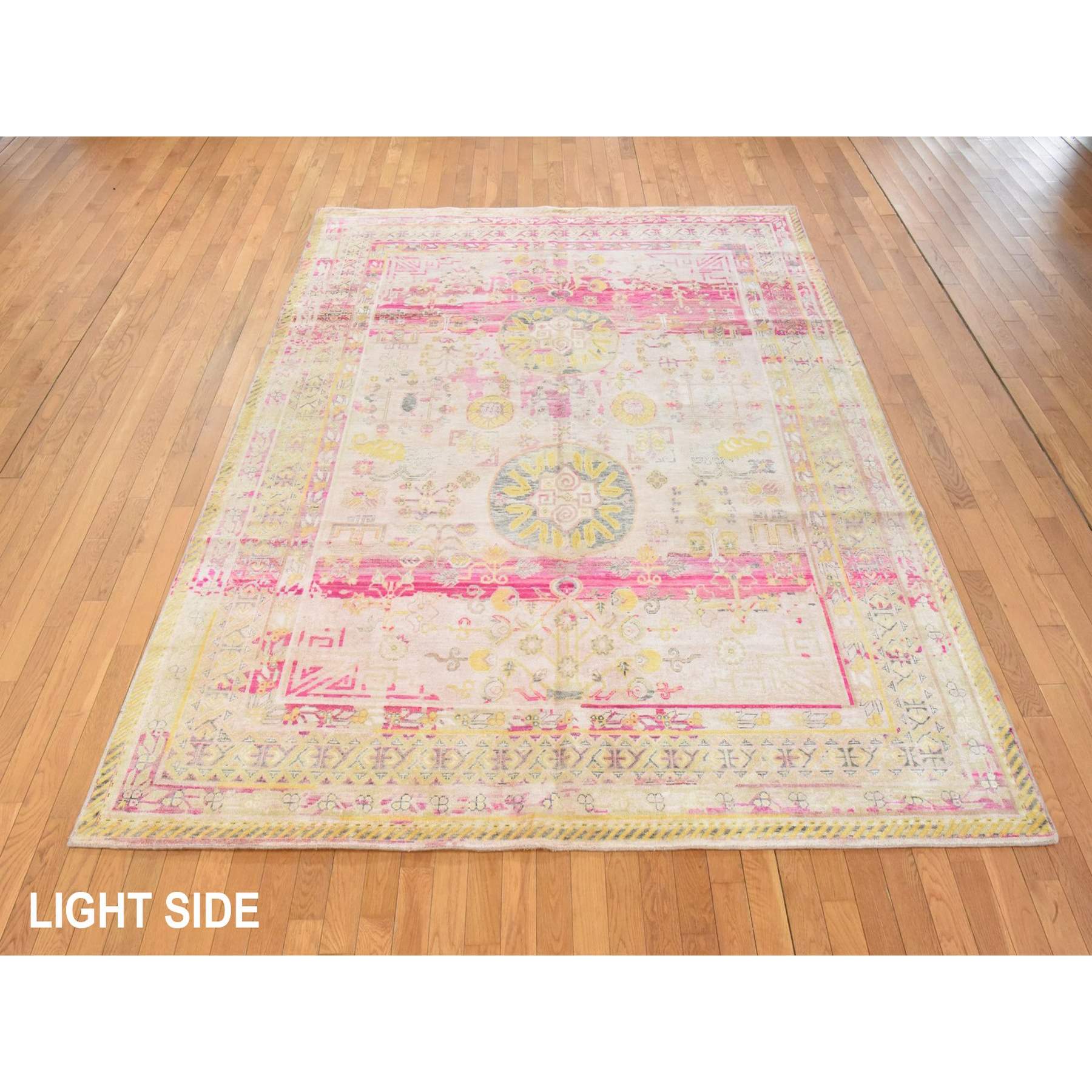 Khotan-and-Samarkand-Hand-Knotted-Rug-392905