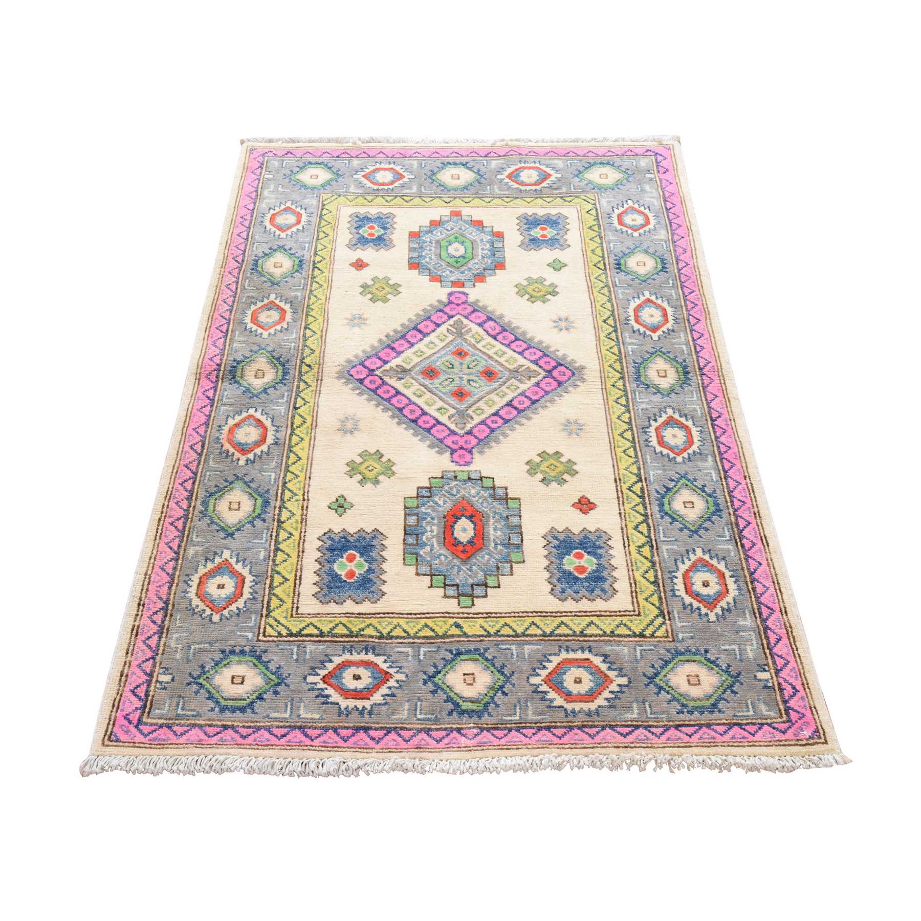 Khotan-and-Samarkand-Hand-Knotted-Rug-394520