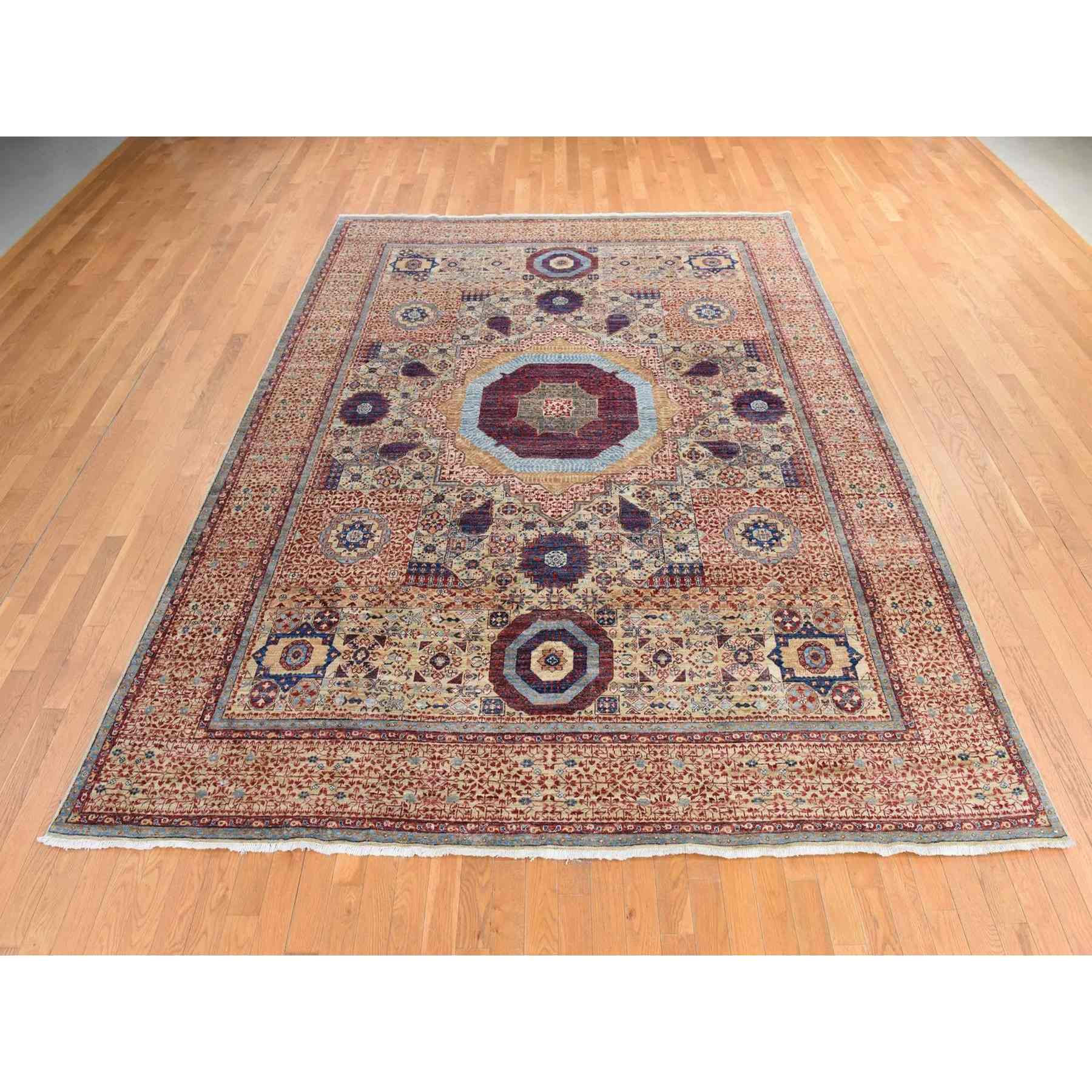 Mamluk-Hand-Knotted-Rug-393950