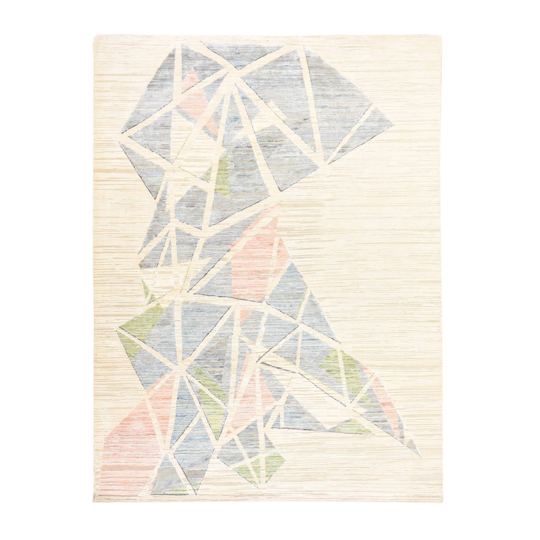 Modern-and-Contemporary-Hand-Knotted-Rug-392685