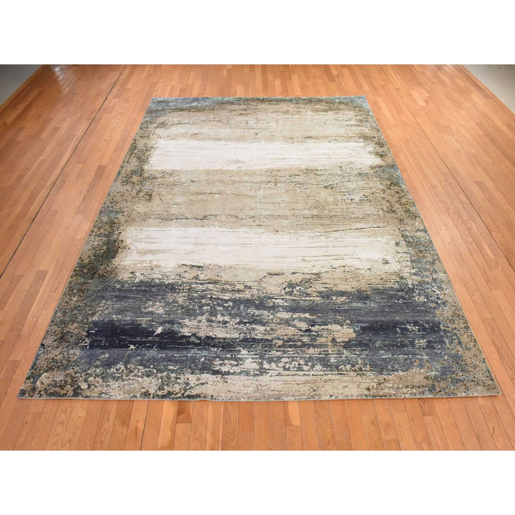 Modern-and-Contemporary-Hand-Knotted-Rug-392915