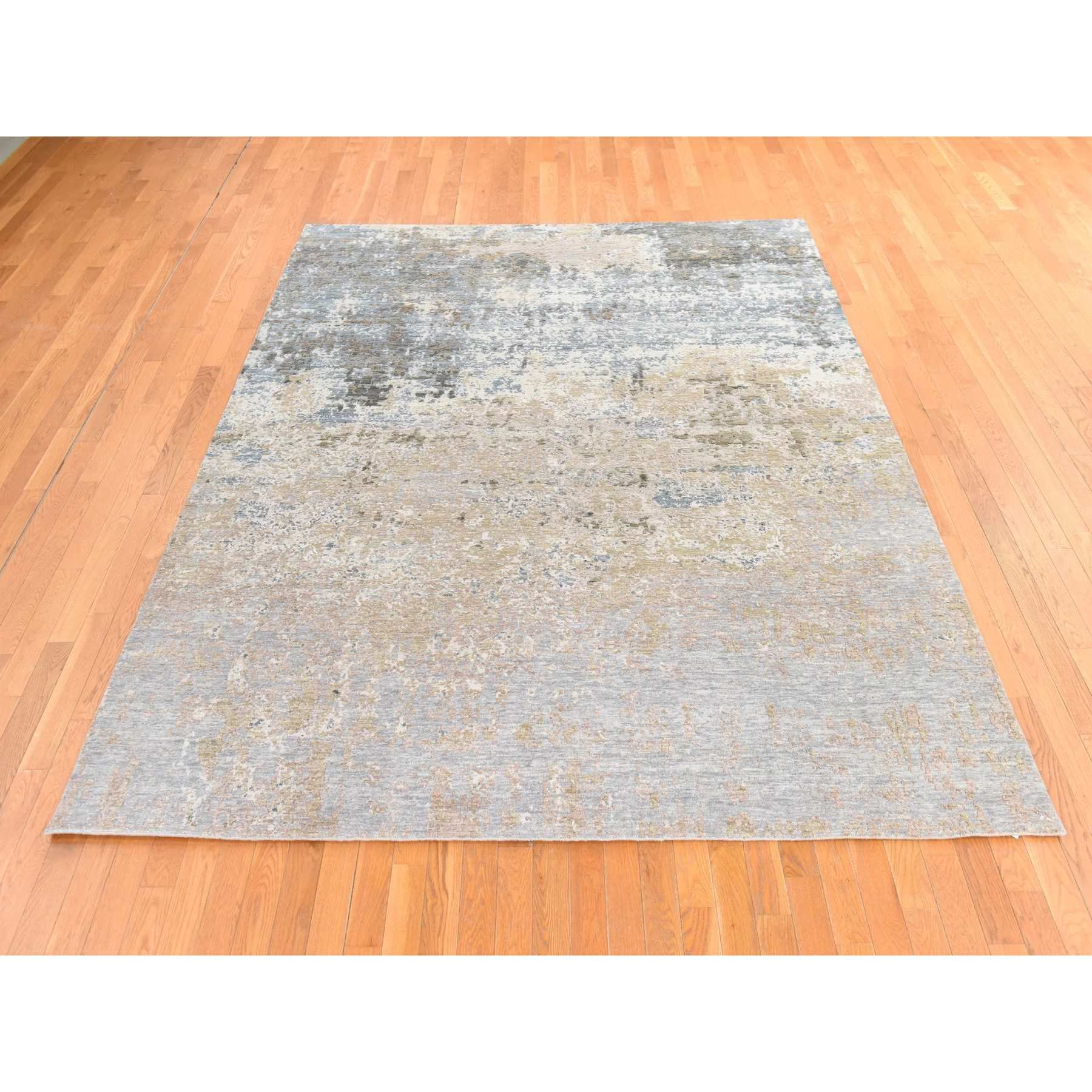 Modern-and-Contemporary-Hand-Knotted-Rug-393325
