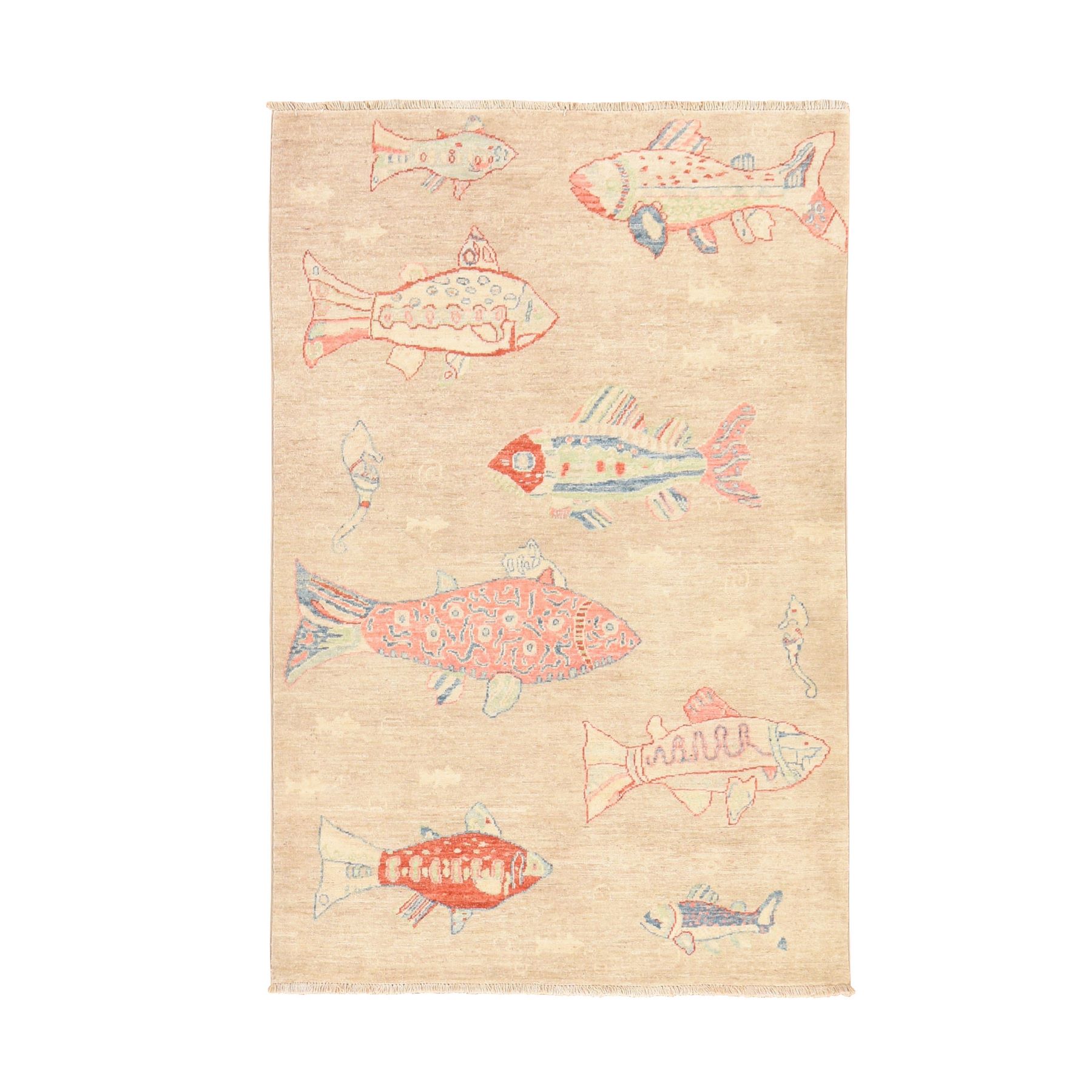 Modern-and-Contemporary-Hand-Knotted-Rug-393385