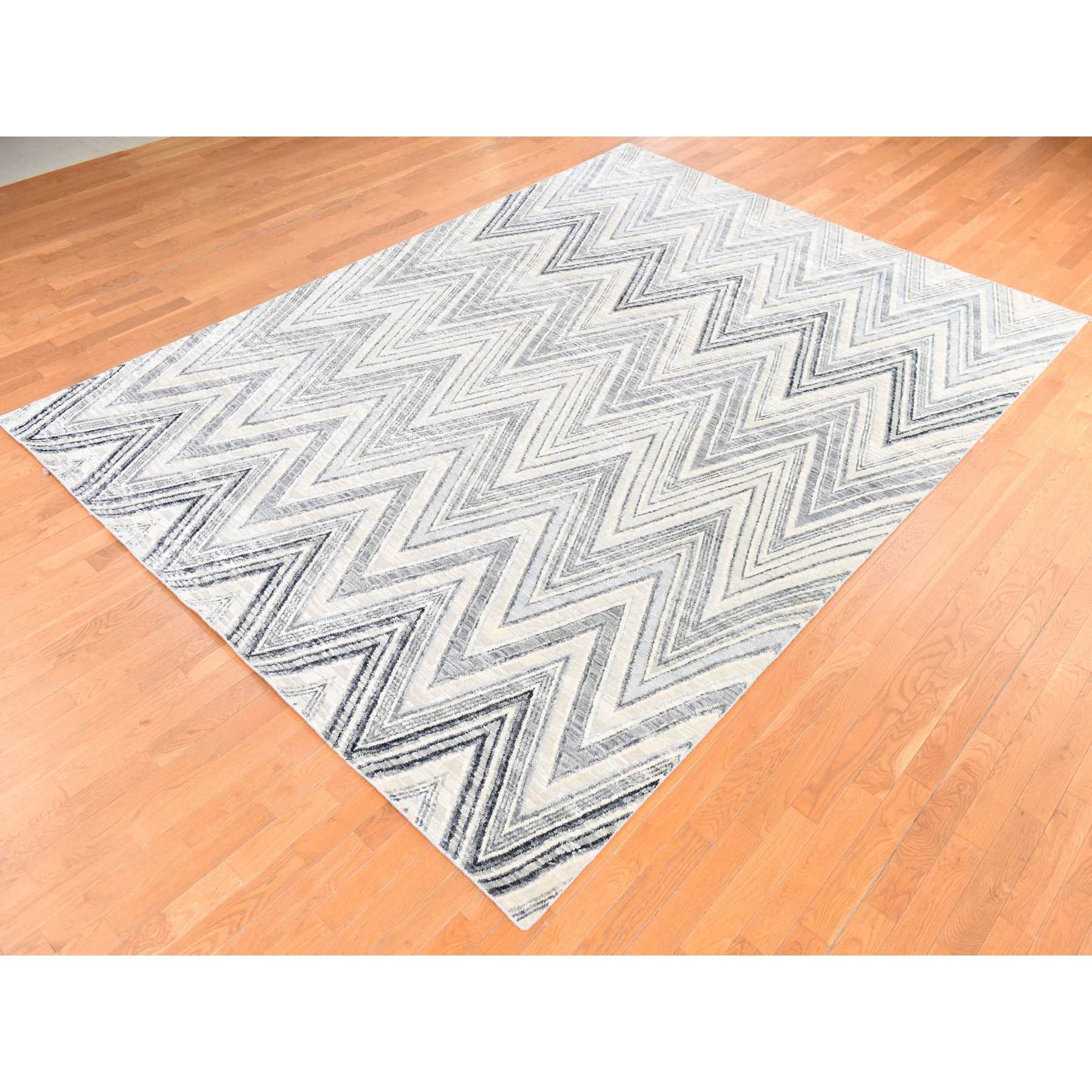 Modern-and-Contemporary-Hand-Knotted-Rug-393680