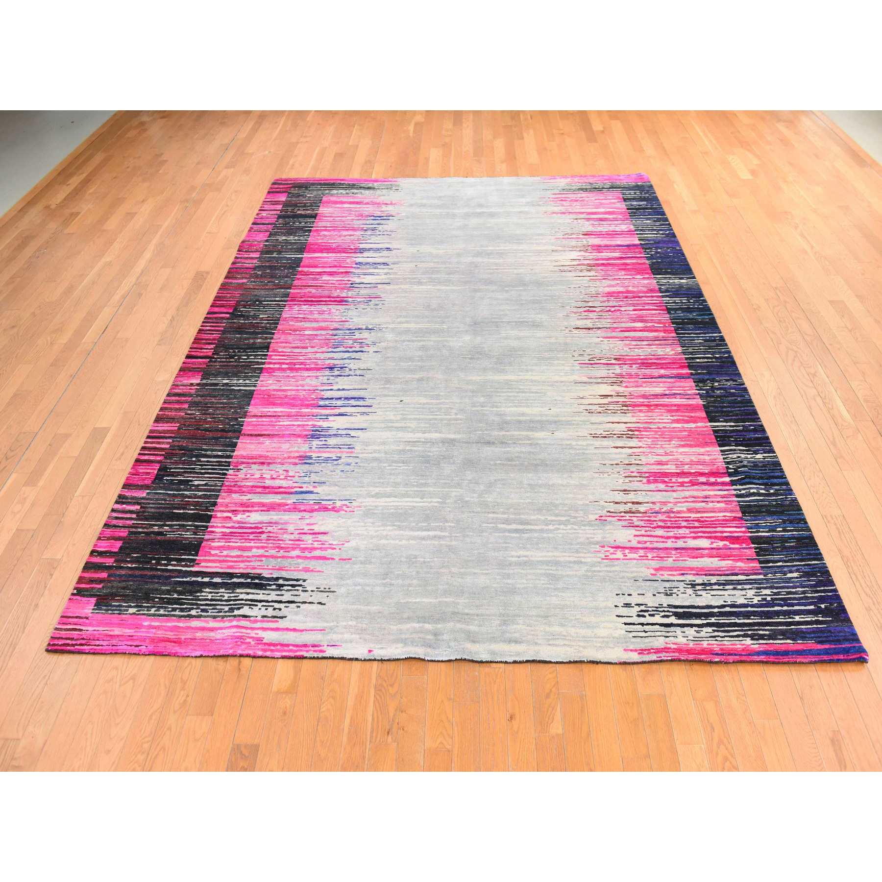 Modern-and-Contemporary-Hand-Knotted-Rug-393705