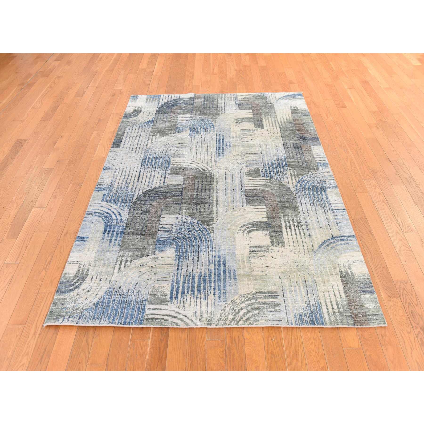 Modern-and-Contemporary-Hand-Knotted-Rug-393845