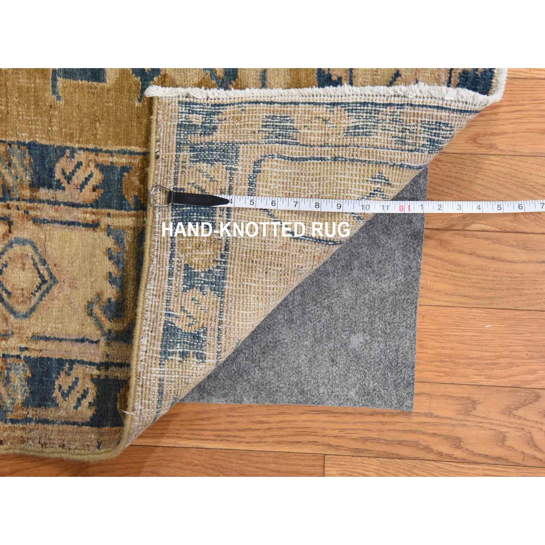 Oushak-And-Peshawar-Hand-Knotted-Rug-392975