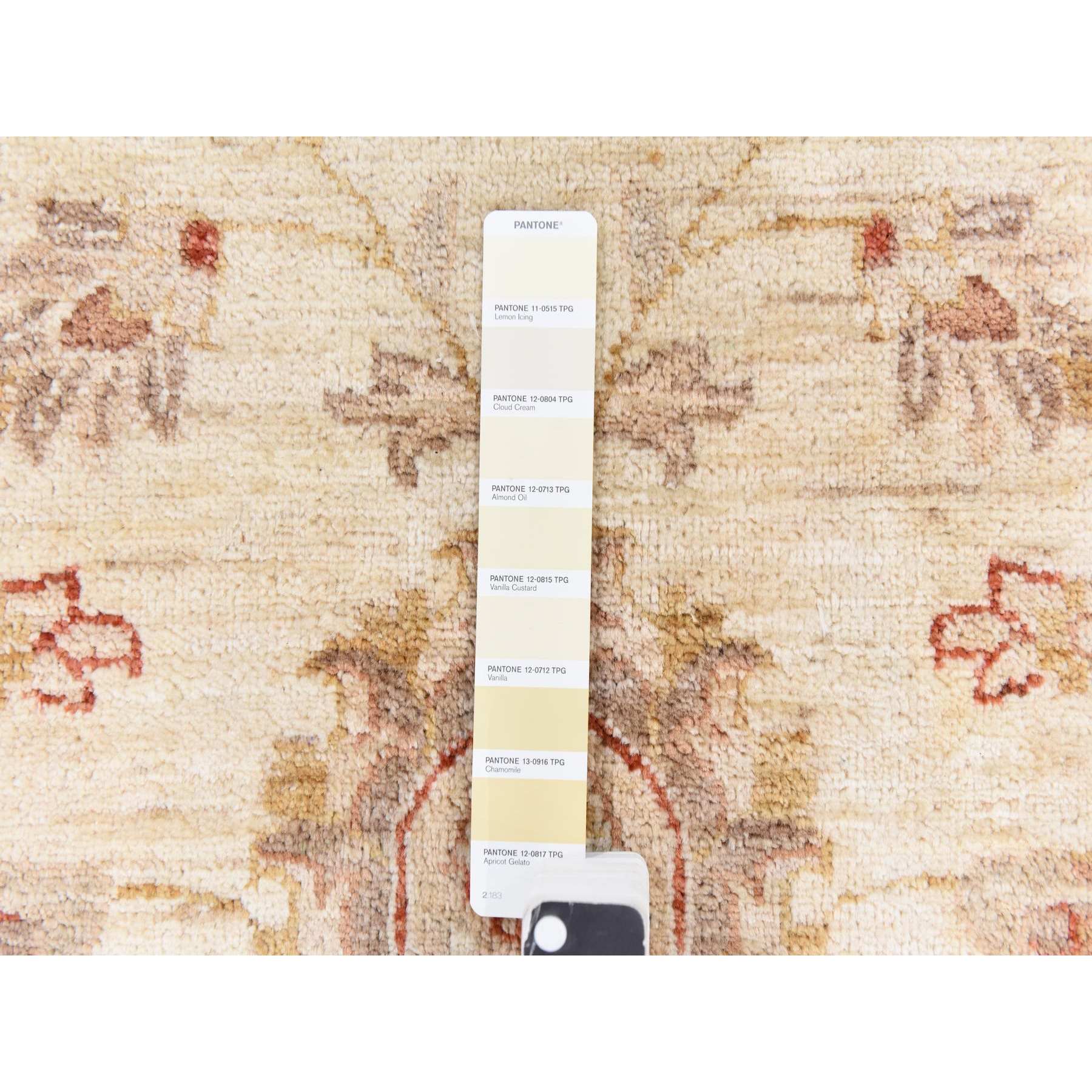 Oushak-And-Peshawar-Hand-Knotted-Rug-393330