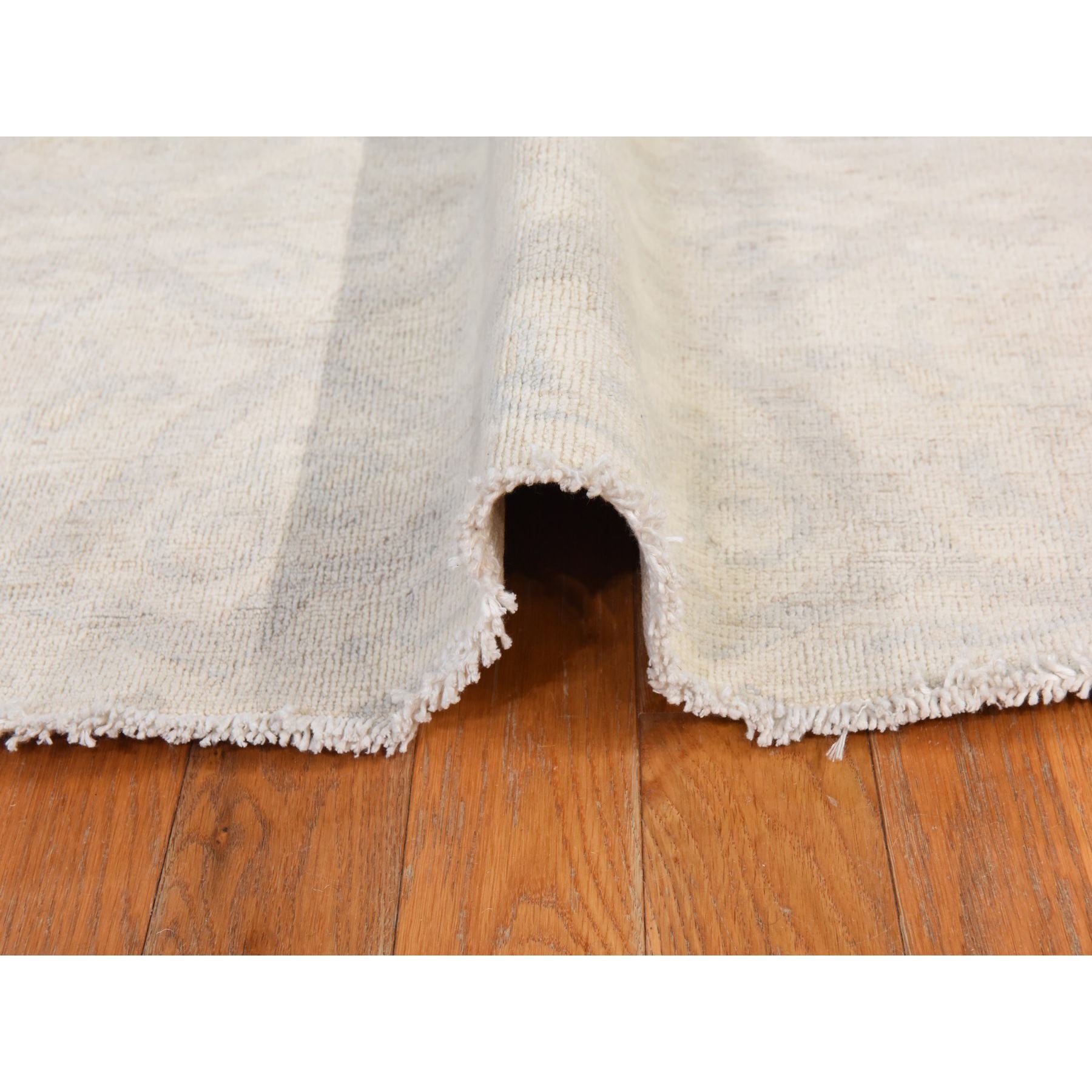 Oushak-And-Peshawar-Hand-Knotted-Rug-394170