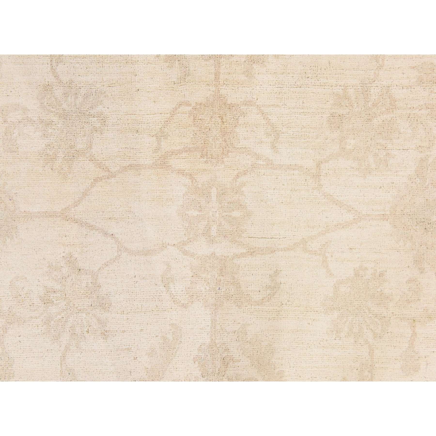 Oushak-And-Peshawar-Hand-Knotted-Rug-394210