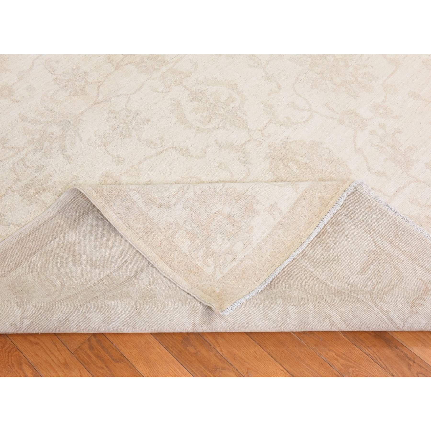 Oushak-And-Peshawar-Hand-Knotted-Rug-394210