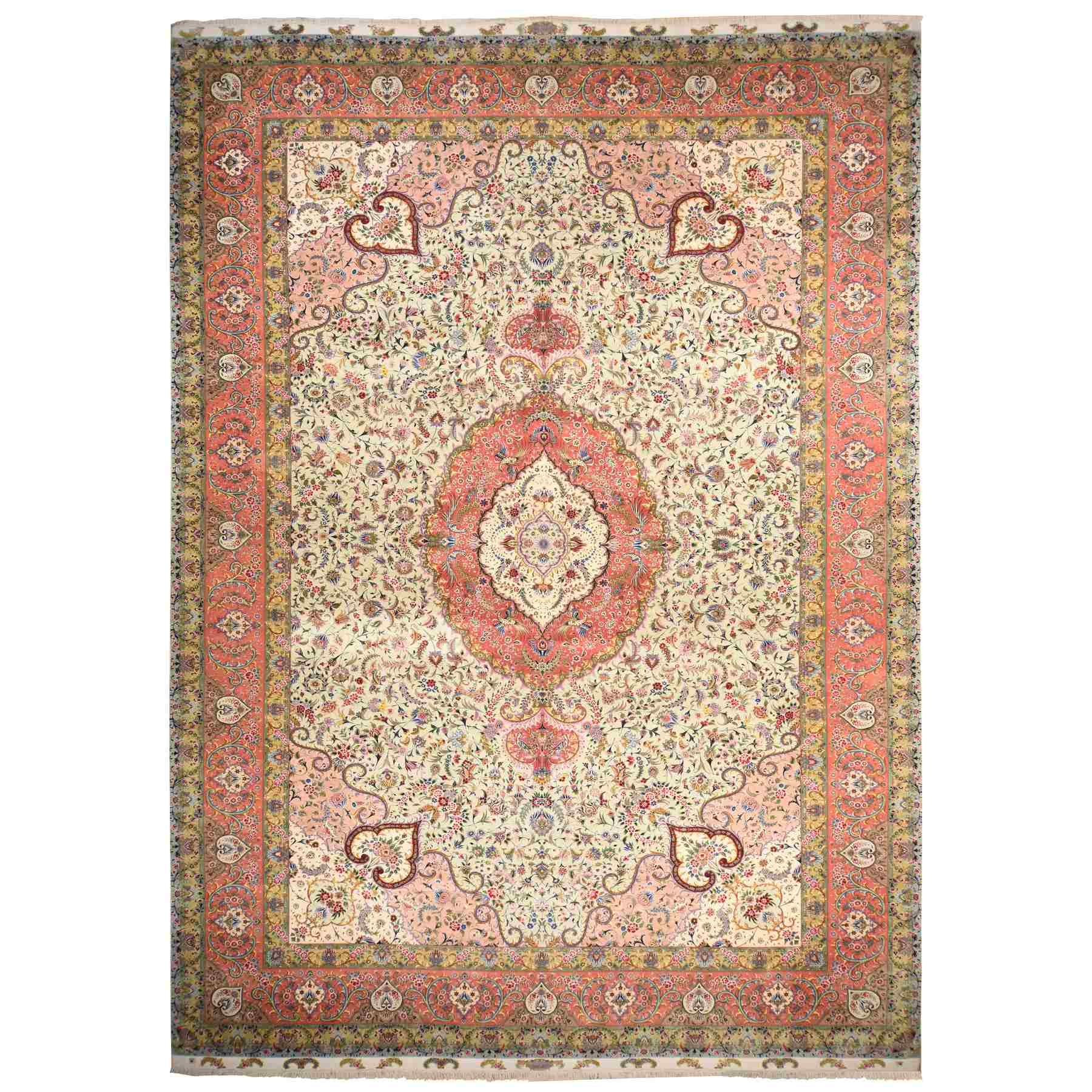 Persian-Hand-Knotted-Rug-392540