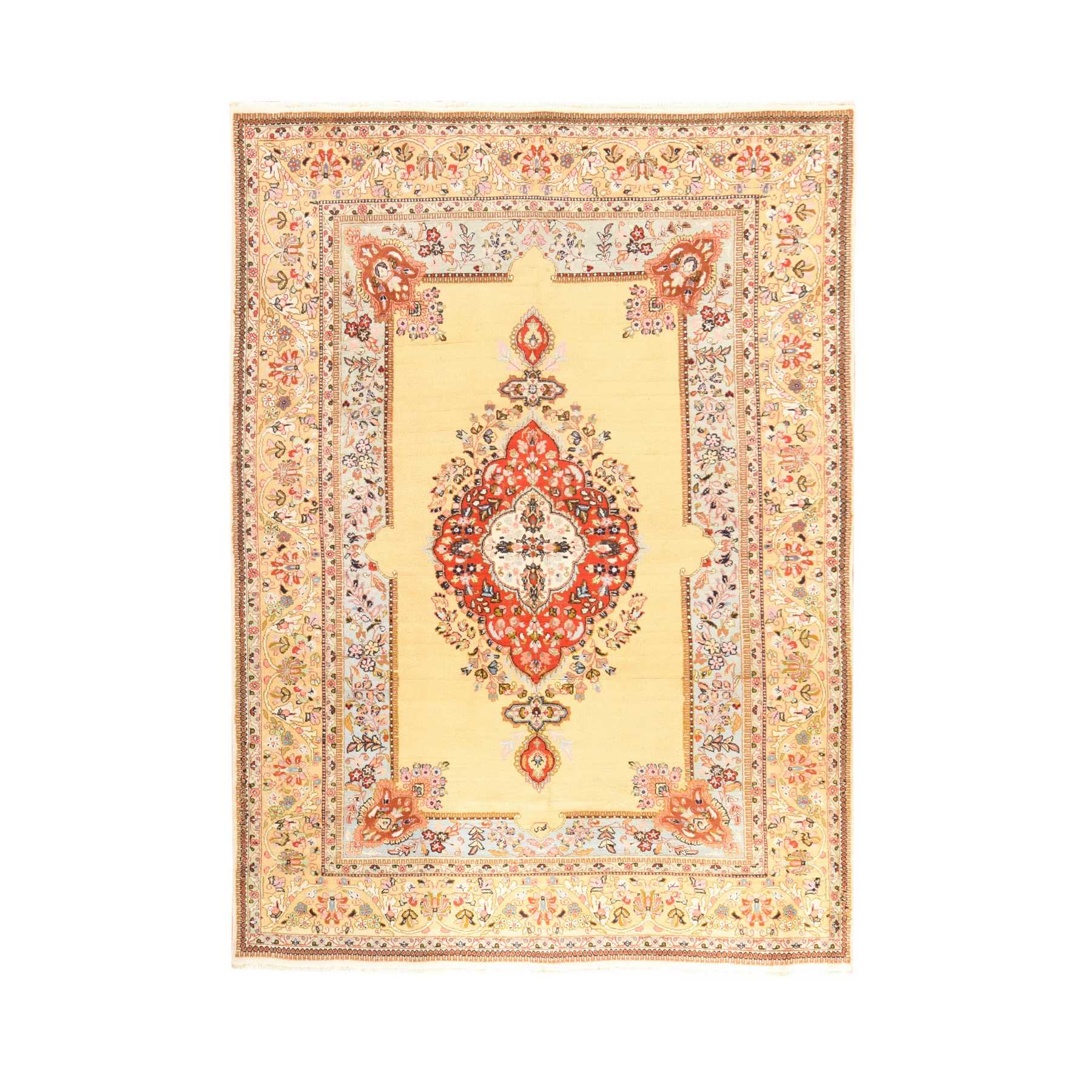 Persian-Hand-Knotted-Rug-392800