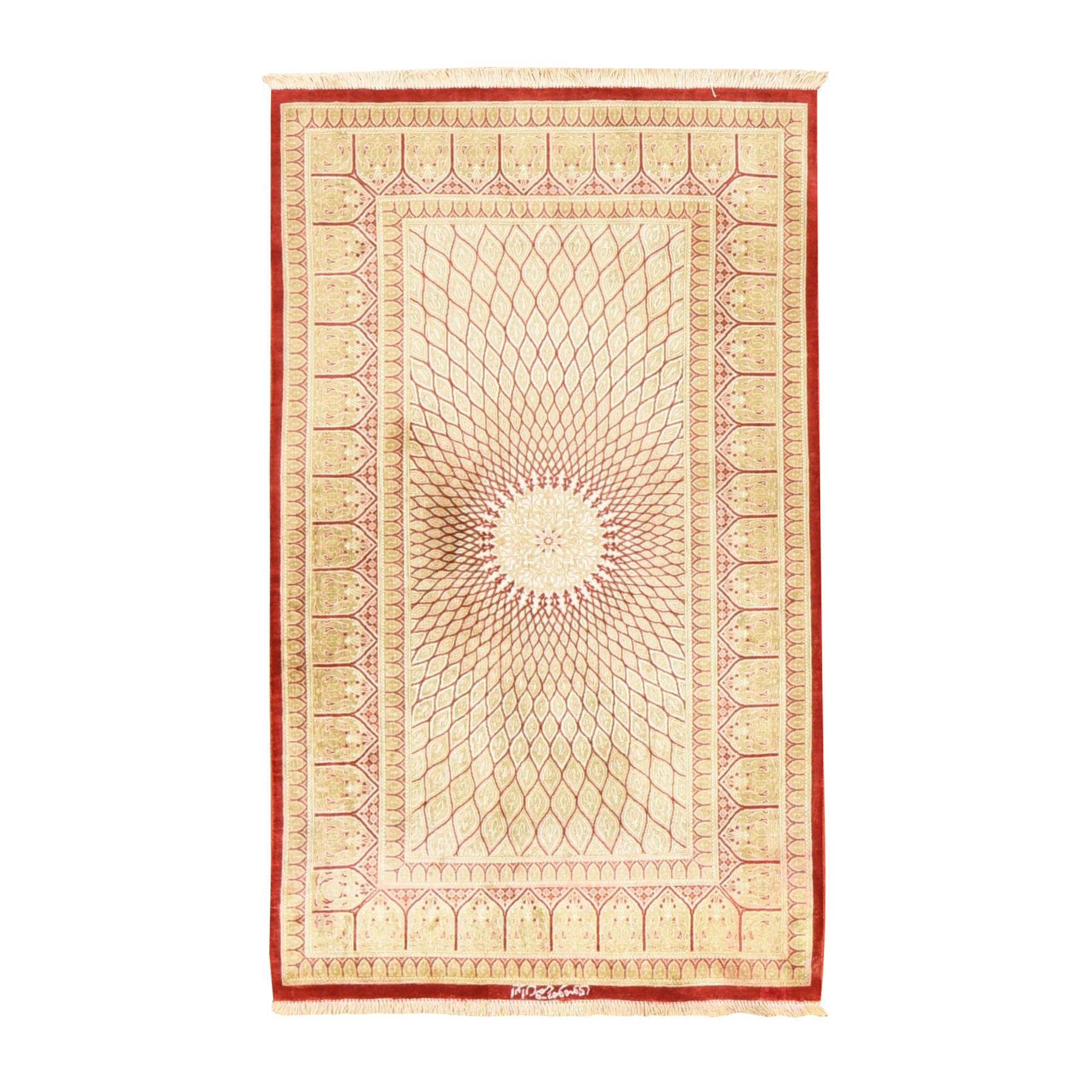 Persian-Hand-Knotted-Rug-393560