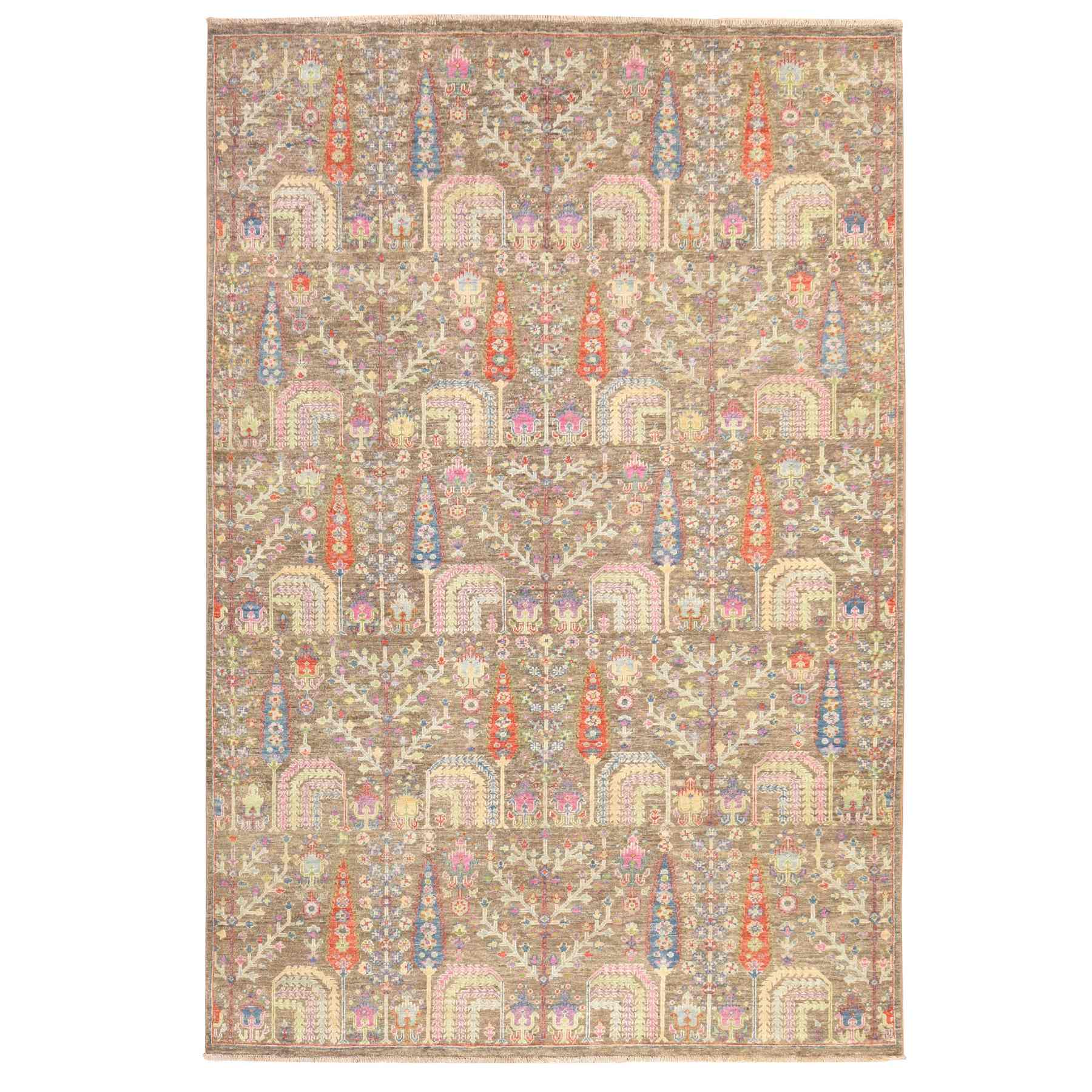 Transitional-Hand-Knotted-Rug-393440