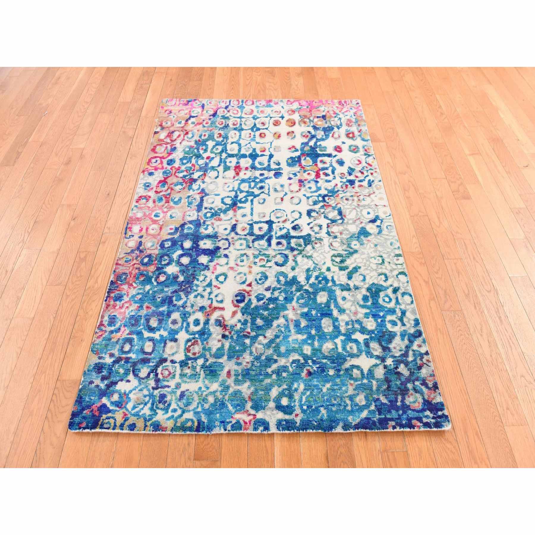Transitional-Hand-Knotted-Rug-393585