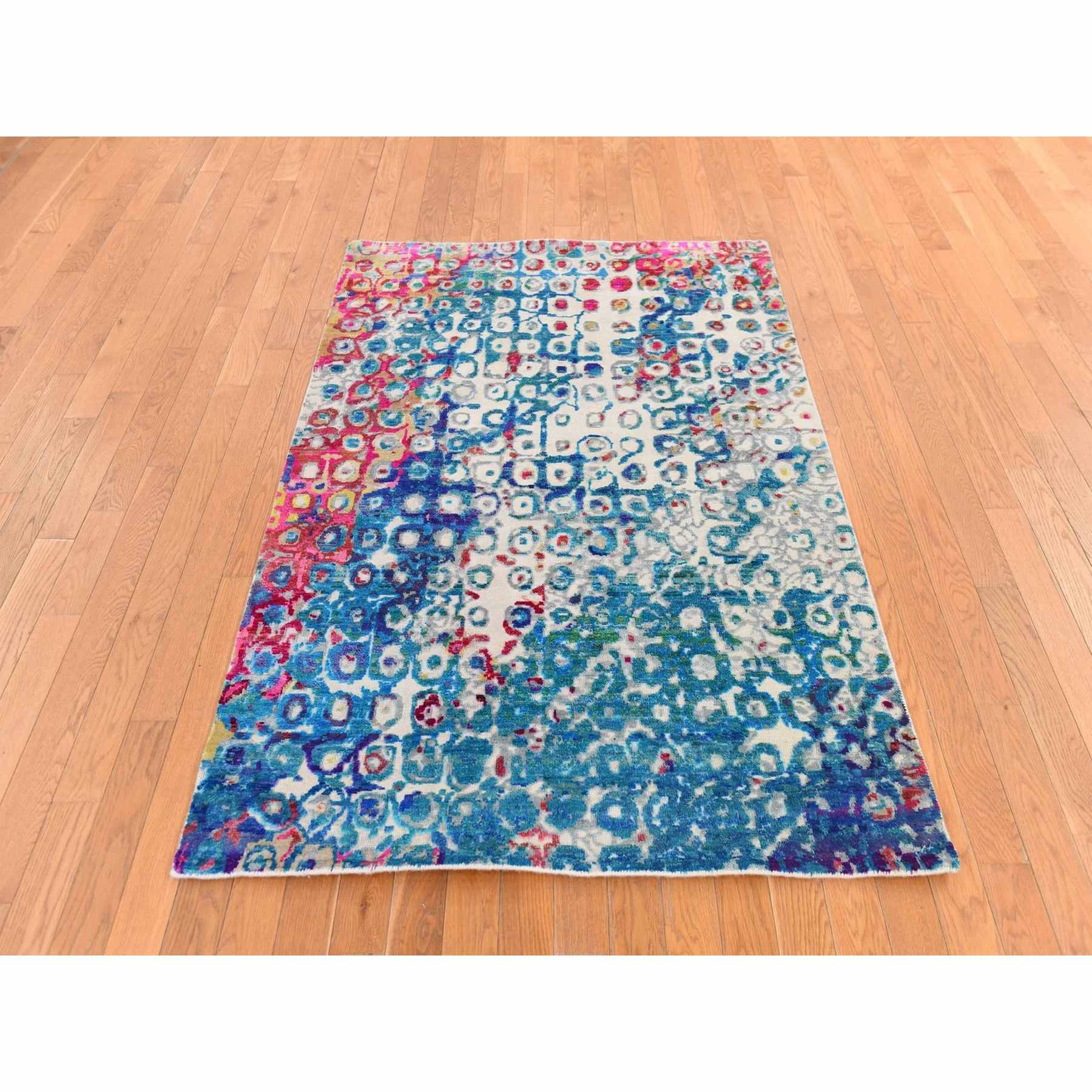 Transitional-Hand-Knotted-Rug-393615