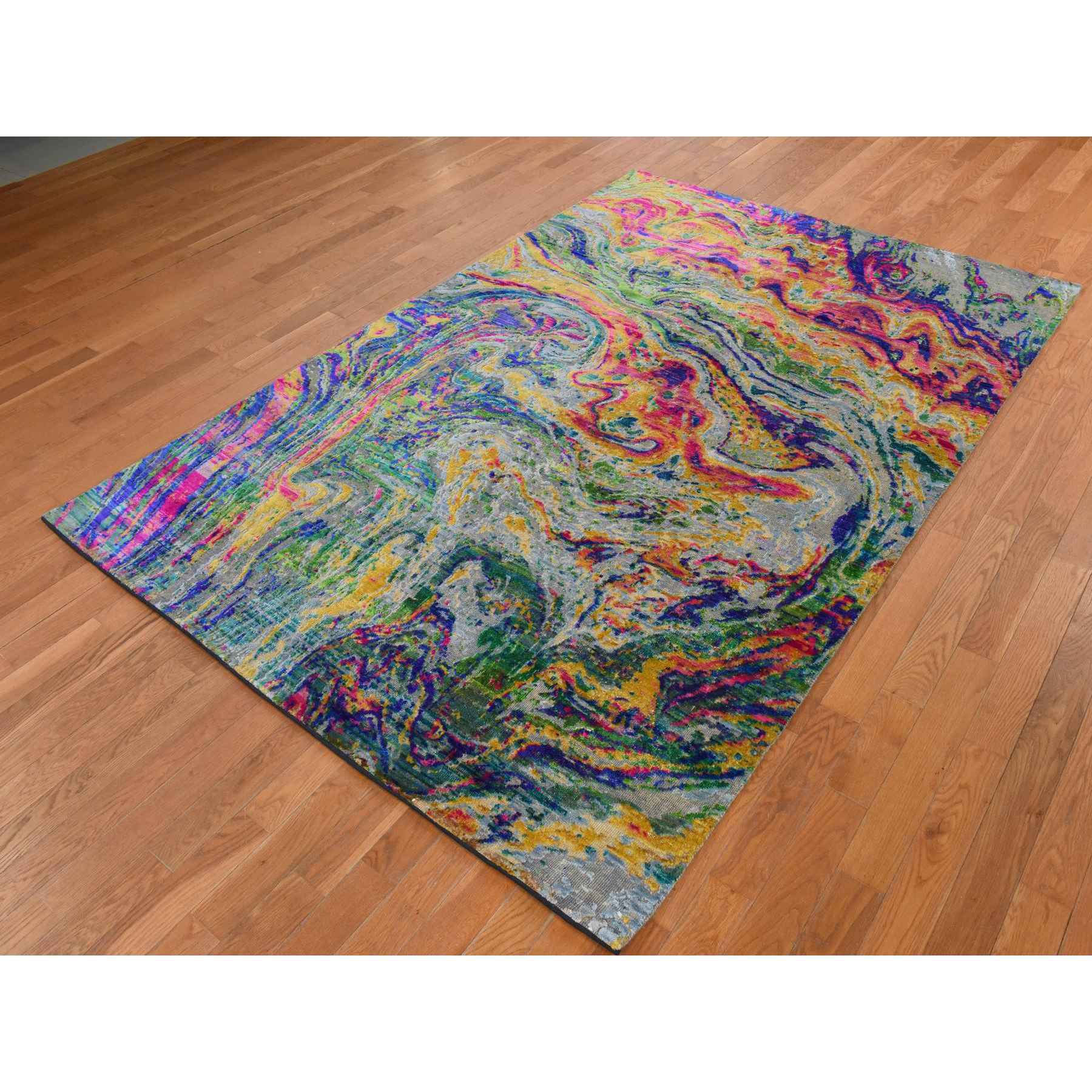 Transitional-Hand-Knotted-Rug-394455