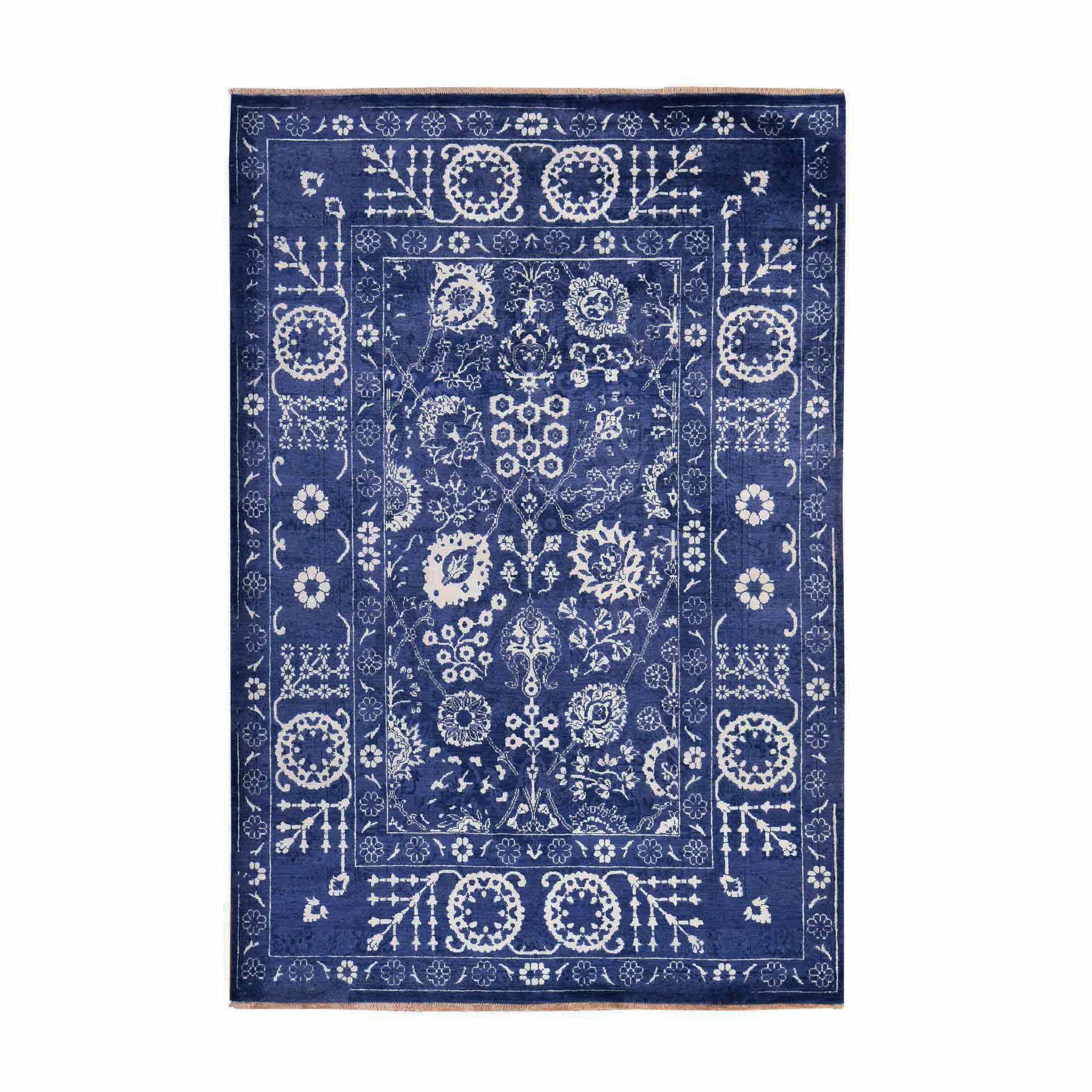 Transitional-Hand-Knotted-Rug-394460