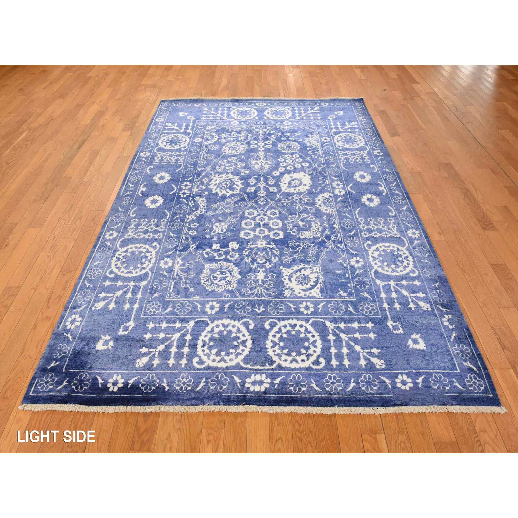 Transitional-Hand-Knotted-Rug-394460