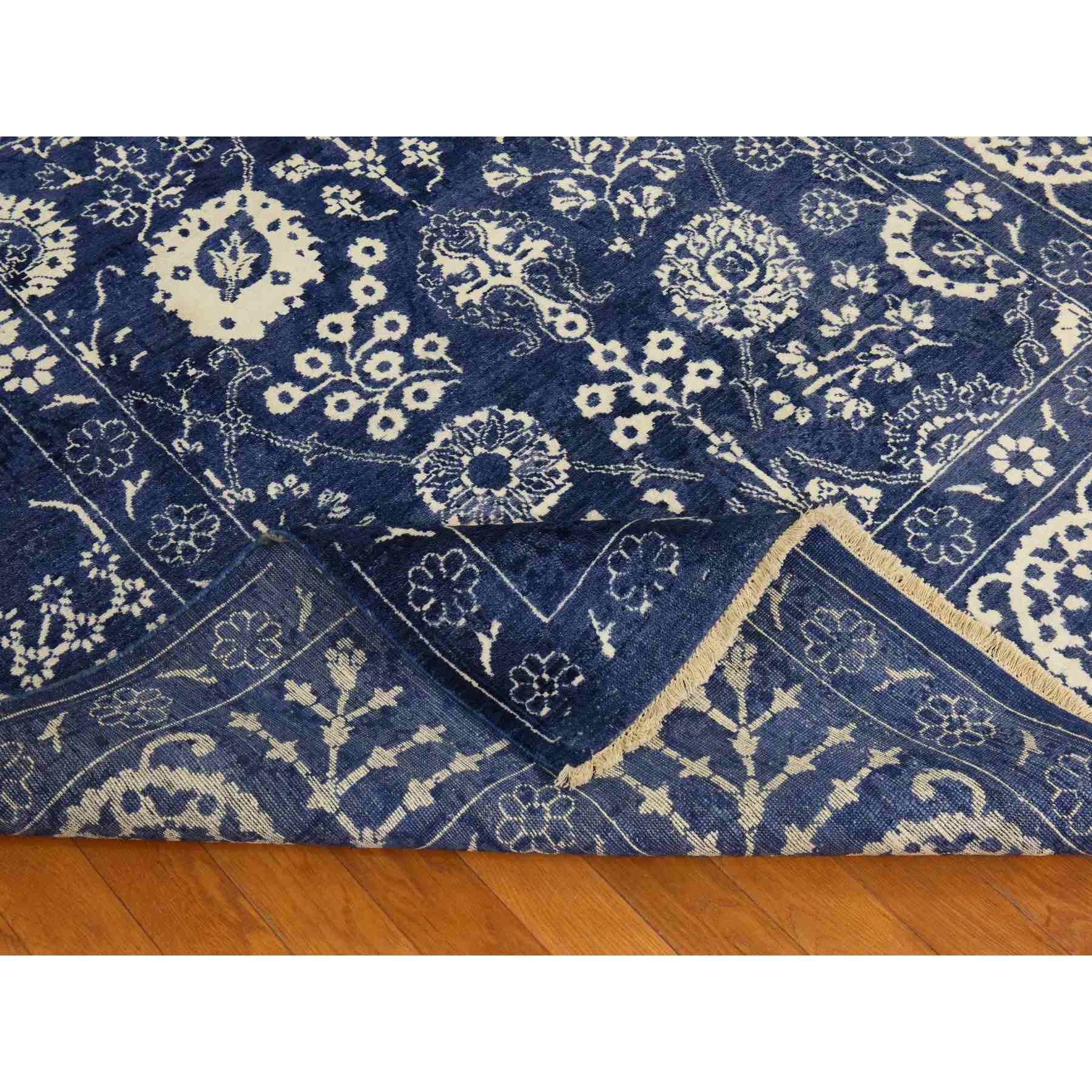 Transitional-Hand-Knotted-Rug-394460