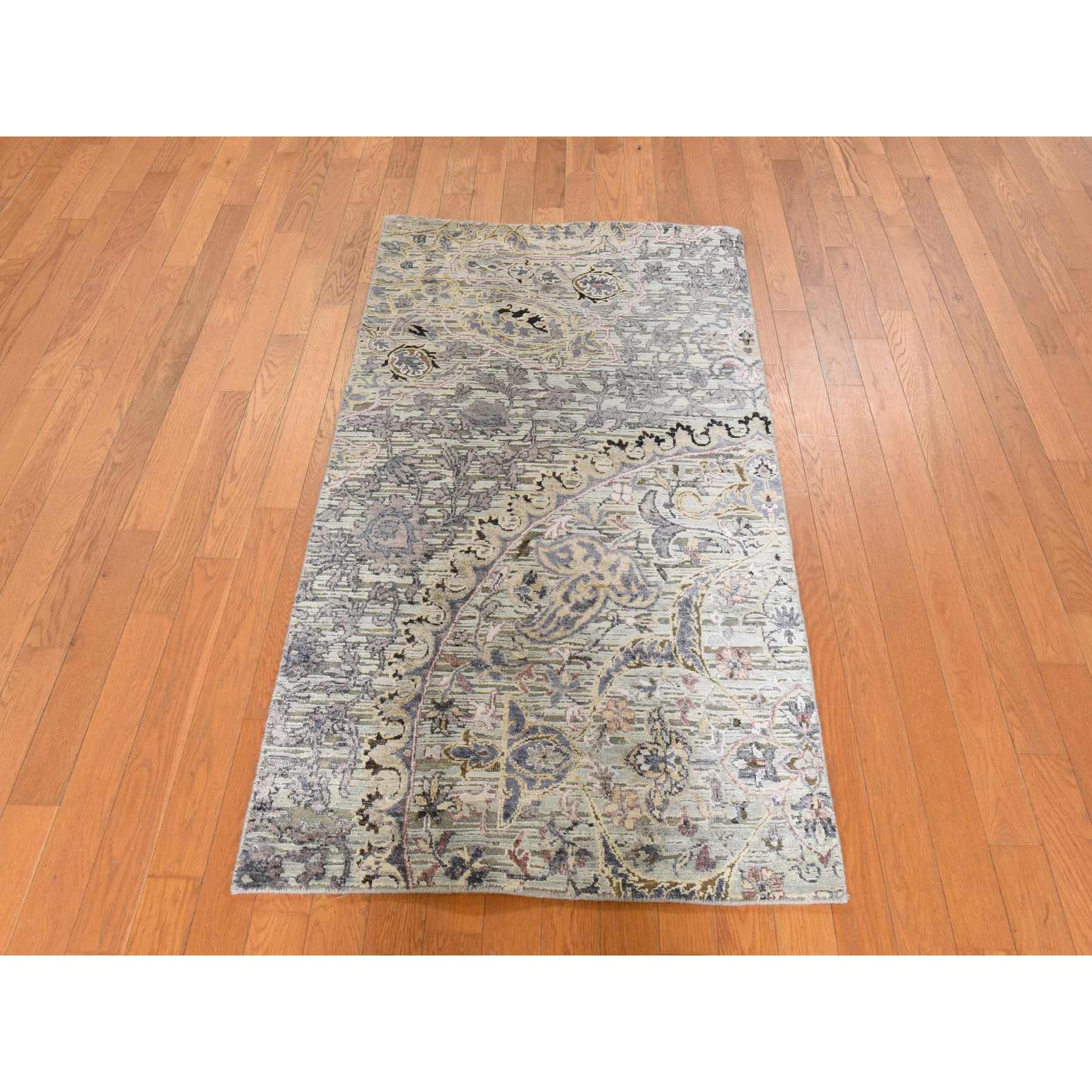 Transitional-Hand-Knotted-Rug-394595
