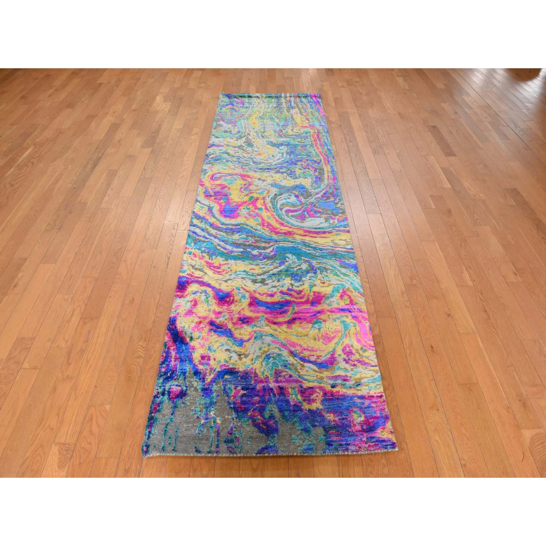 Transitional-Hand-Knotted-Rug-394705