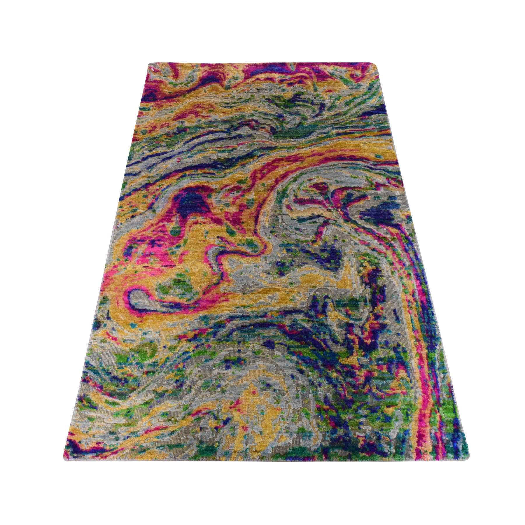 Transitional-Hand-Knotted-Rug-394735