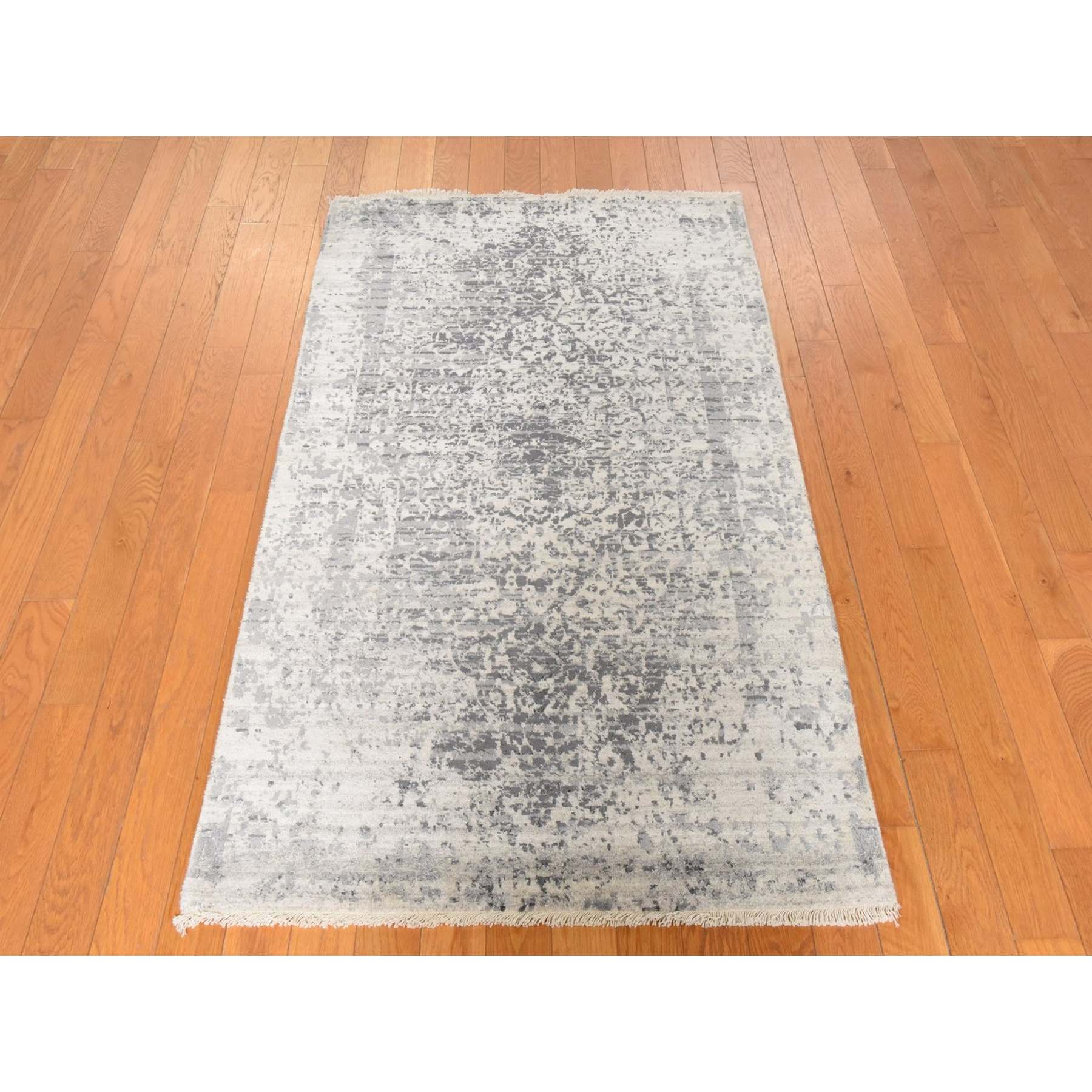 Transitional-Hand-Knotted-Rug-394755