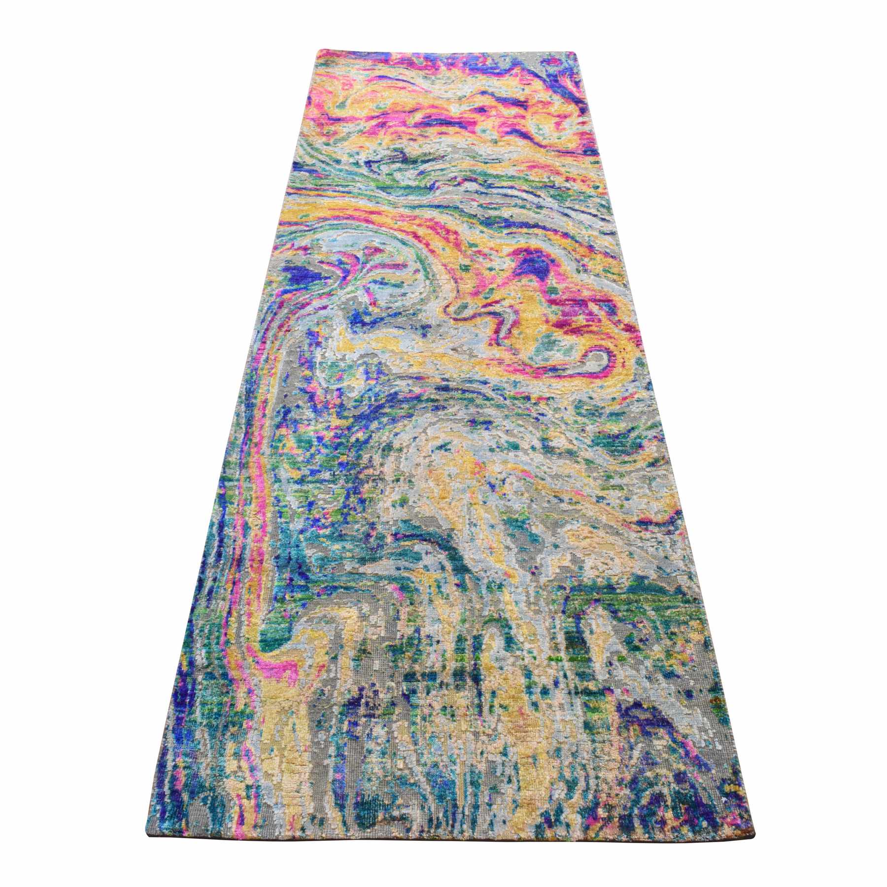 Transitional-Hand-Knotted-Rug-394770