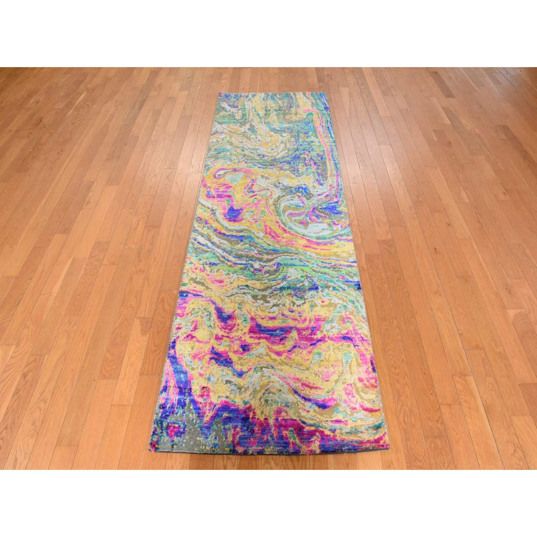 Transitional-Hand-Knotted-Rug-394770