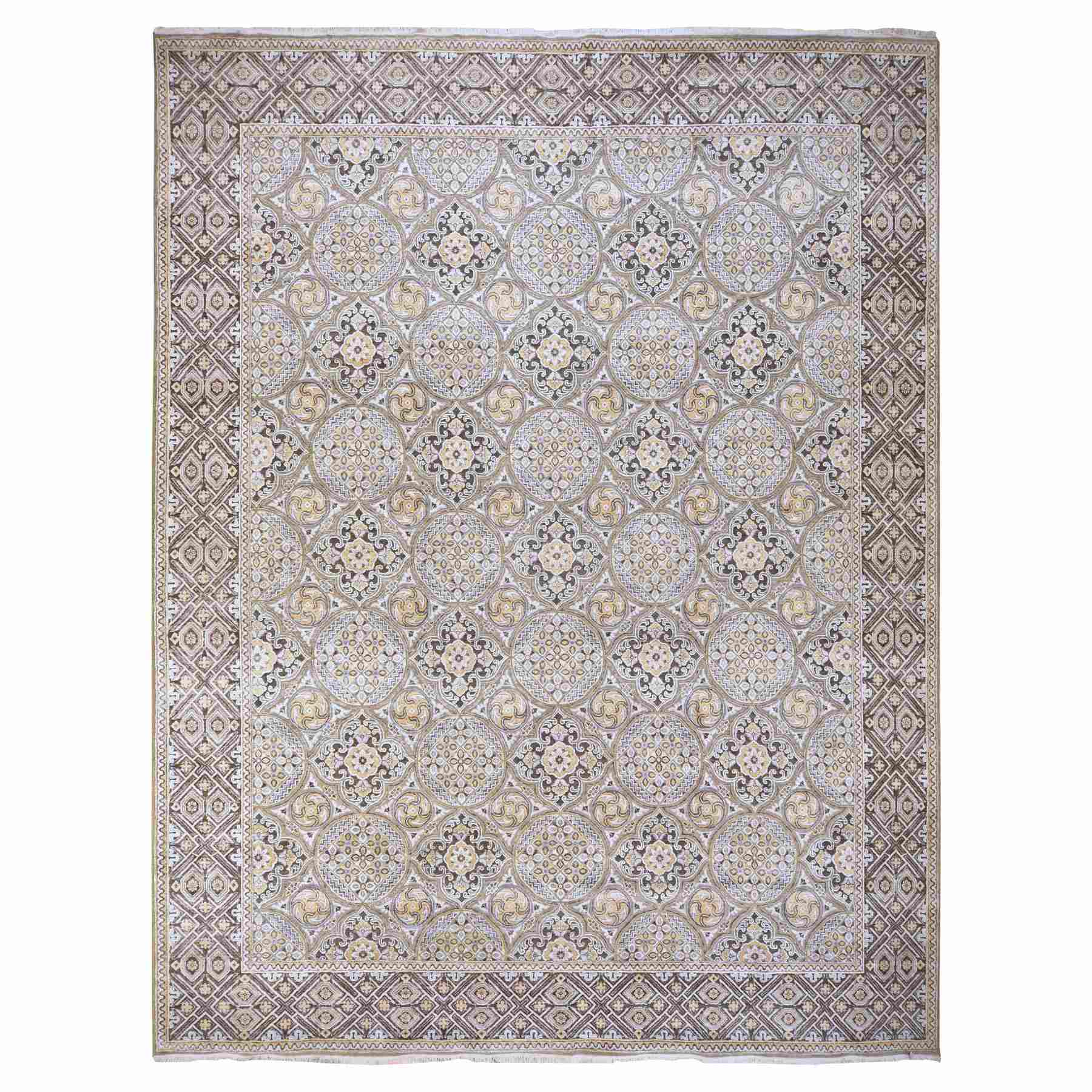 Transitional-Hand-Knotted-Rug-394775