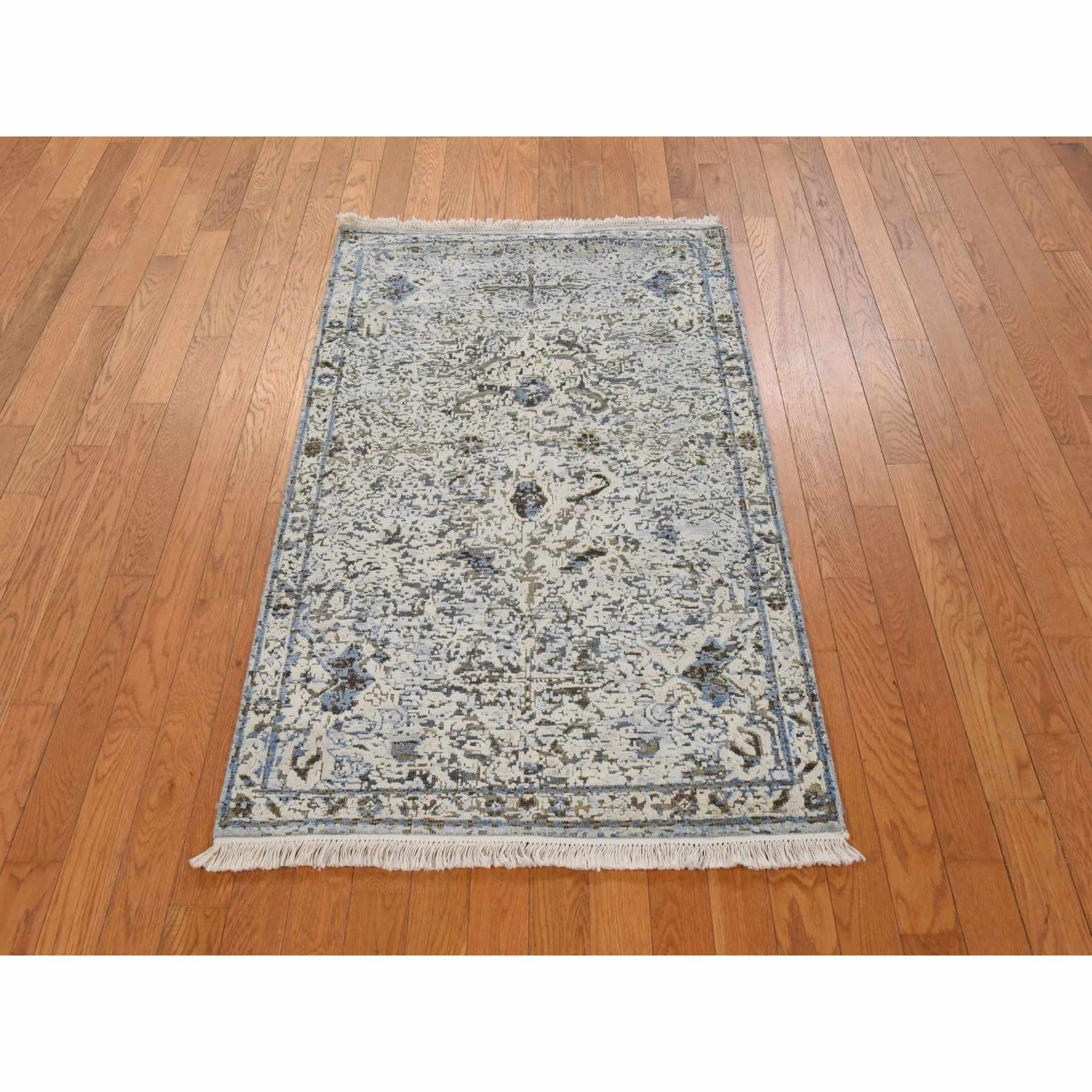 Transitional-Hand-Knotted-Rug-394820