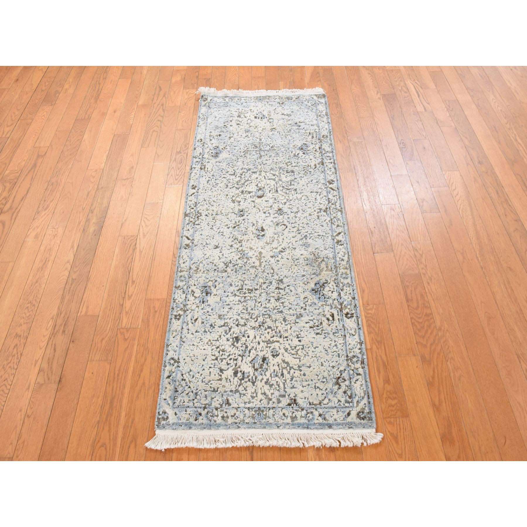Transitional-Hand-Knotted-Rug-394990