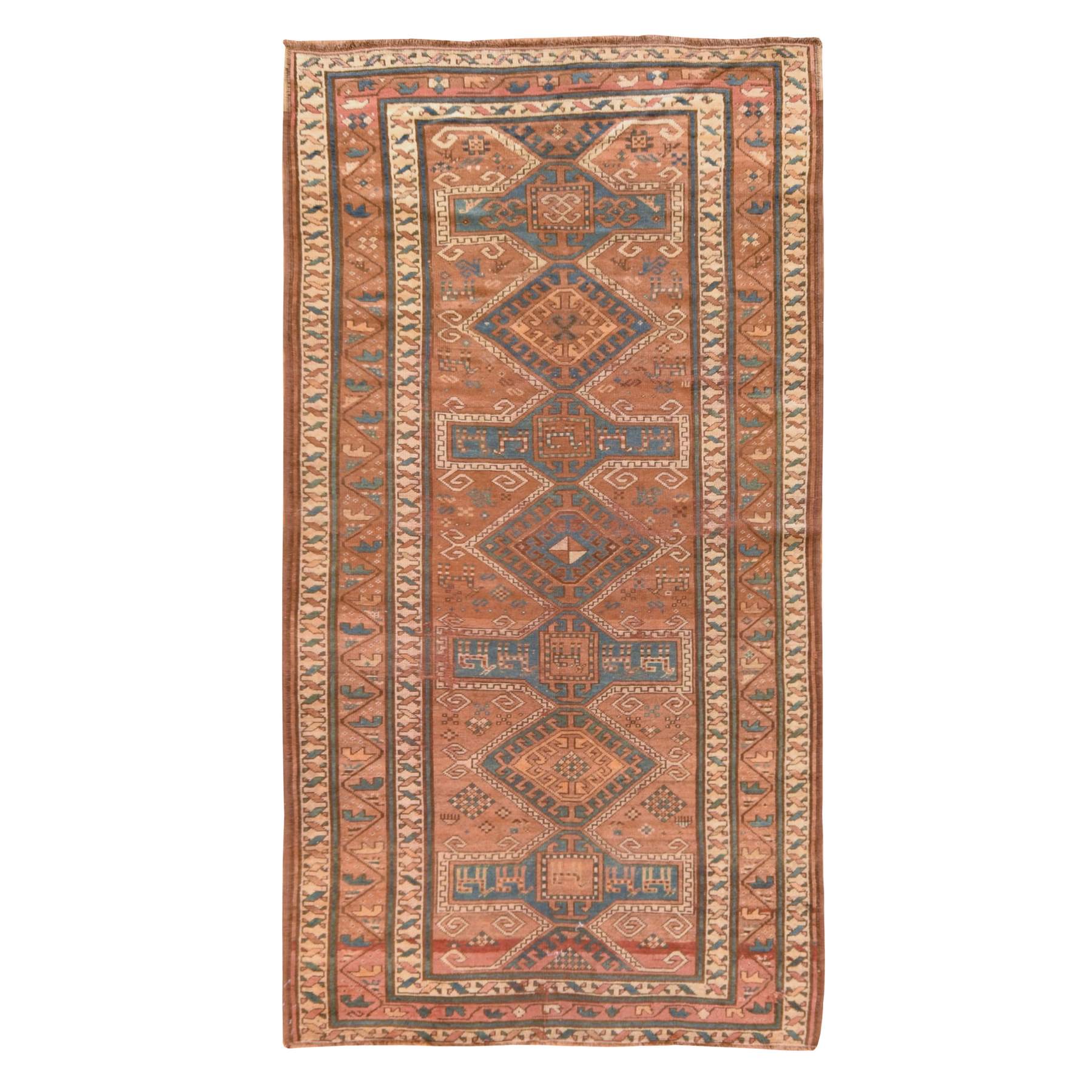 Tribal-Geometric-Hand-Knotted-Rug-393080