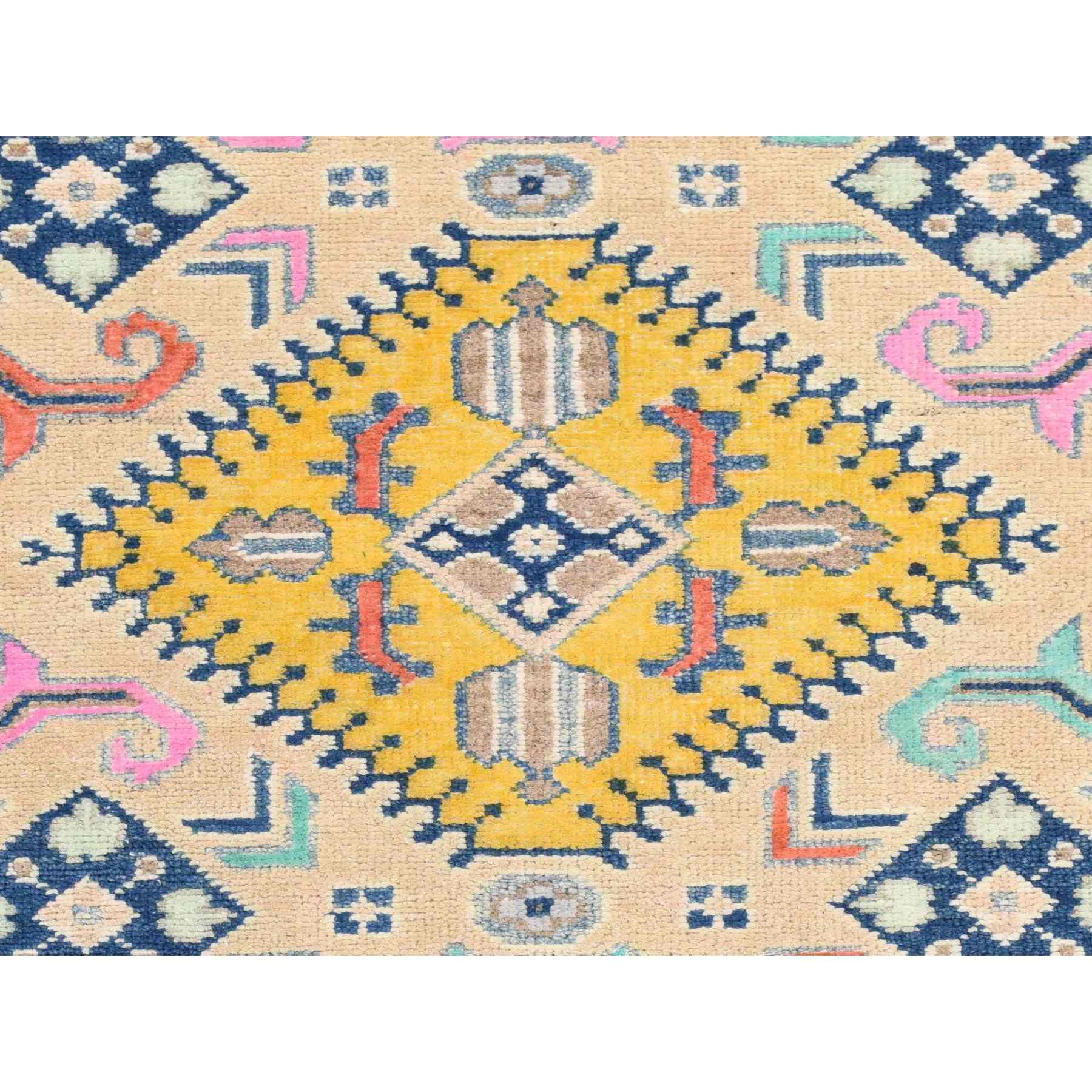 Tribal-Geometric-Hand-Knotted-Rug-393370