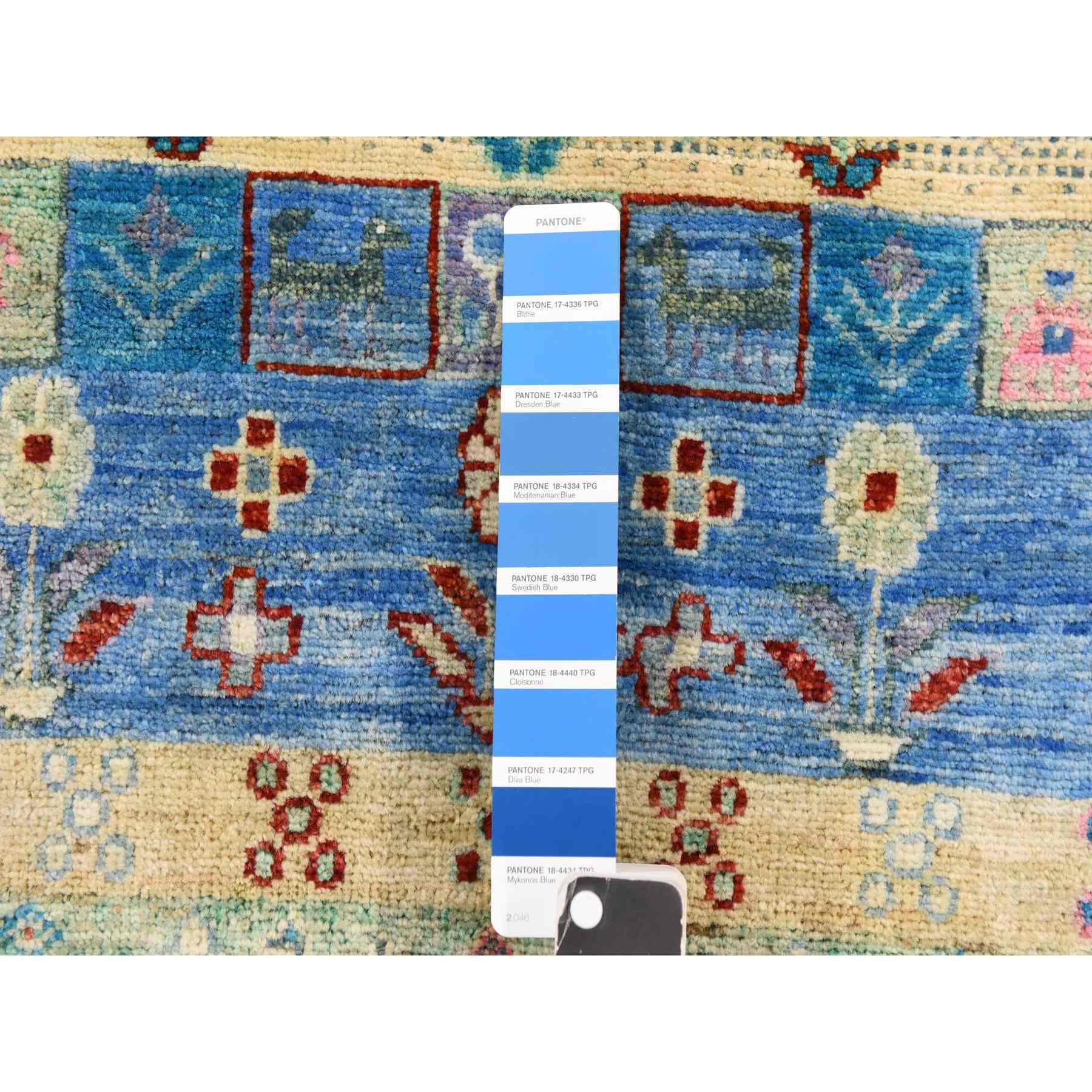 Tribal-Geometric-Hand-Knotted-Rug-393375