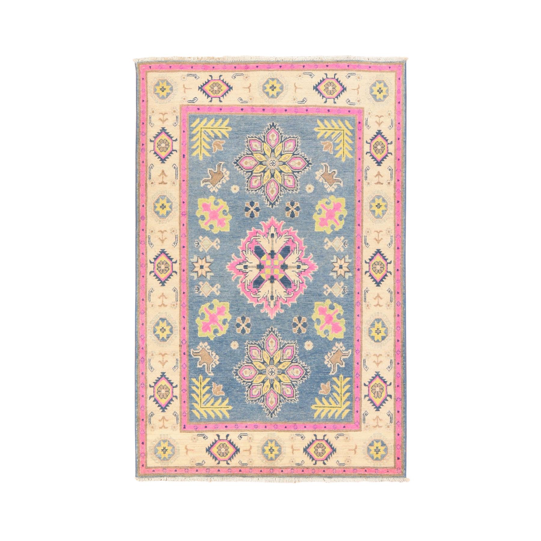 Tribal-Geometric-Hand-Knotted-Rug-393380
