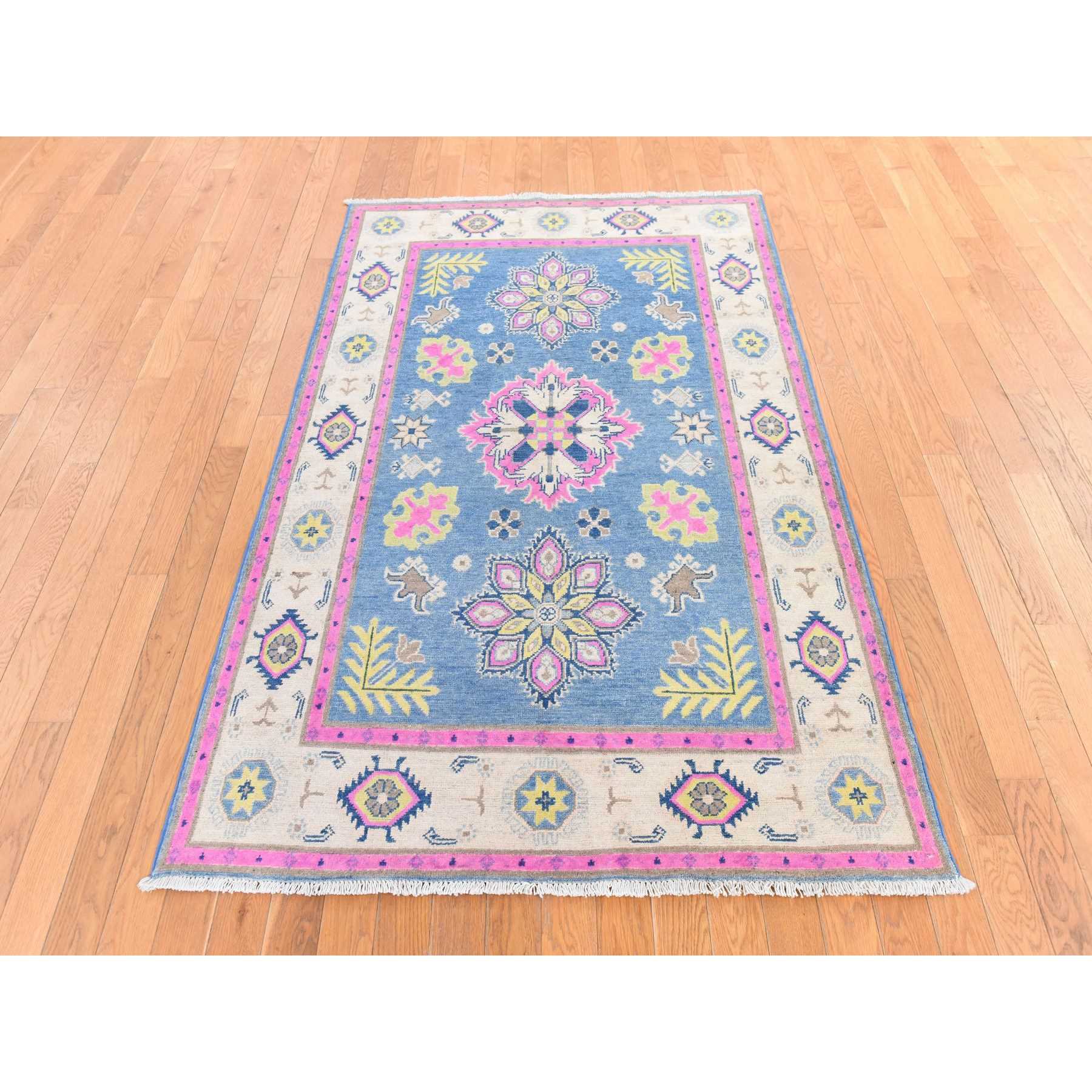 Tribal-Geometric-Hand-Knotted-Rug-393380