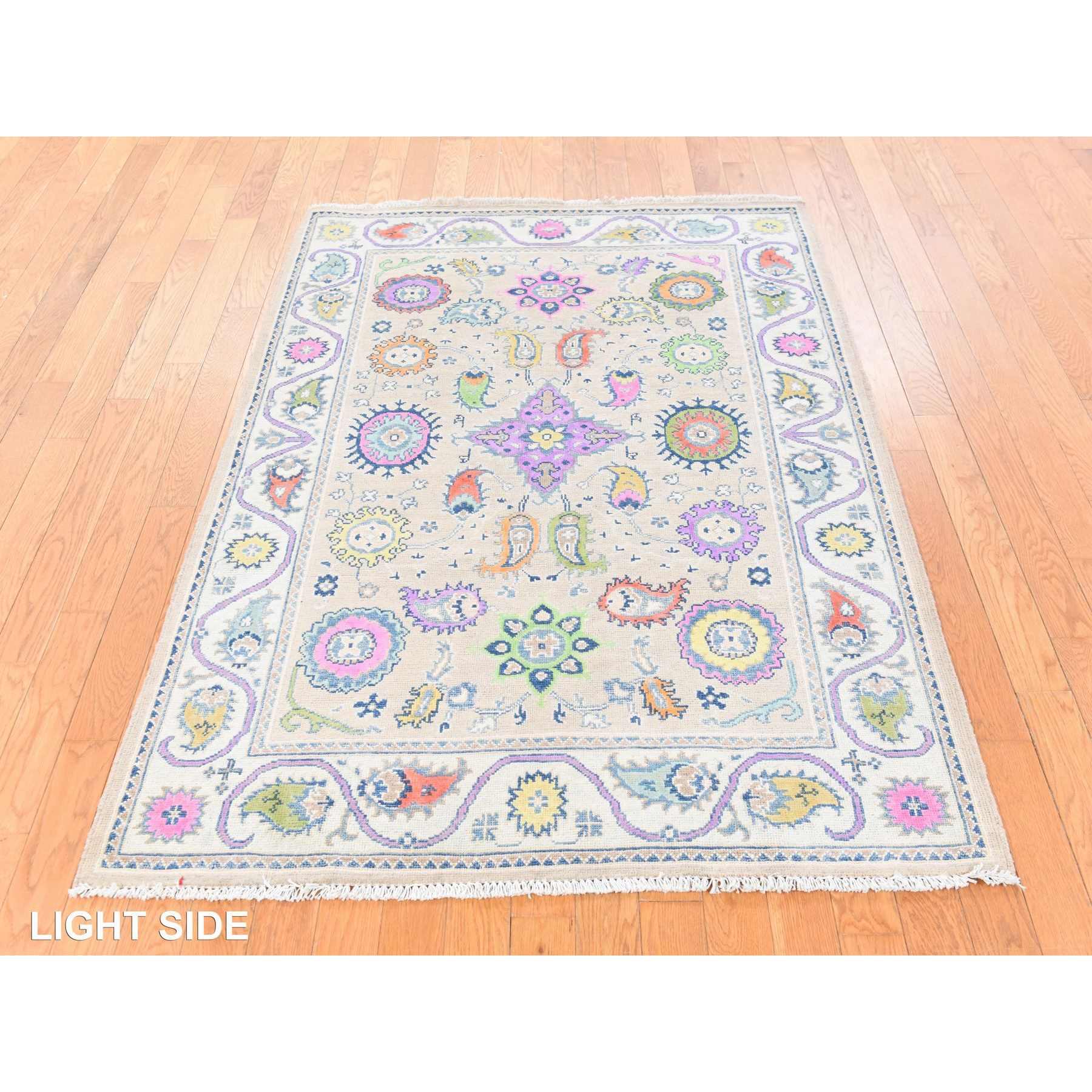 Tribal-Geometric-Hand-Knotted-Rug-393395