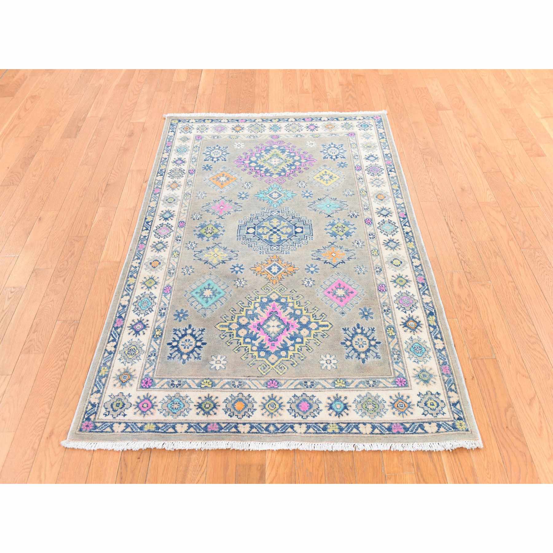 Tribal-Geometric-Hand-Knotted-Rug-393400