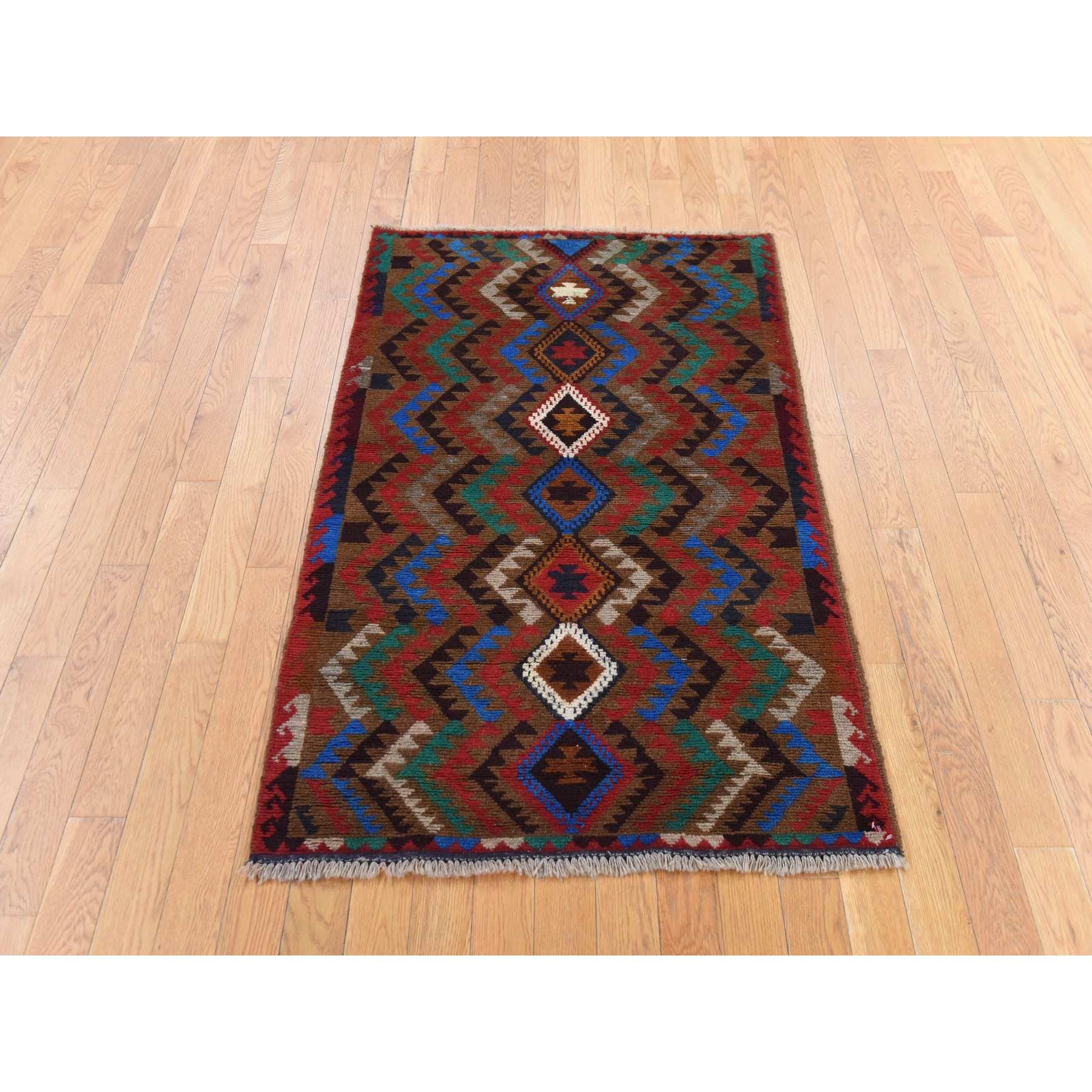 Tribal-Geometric-Hand-Knotted-Rug-393410