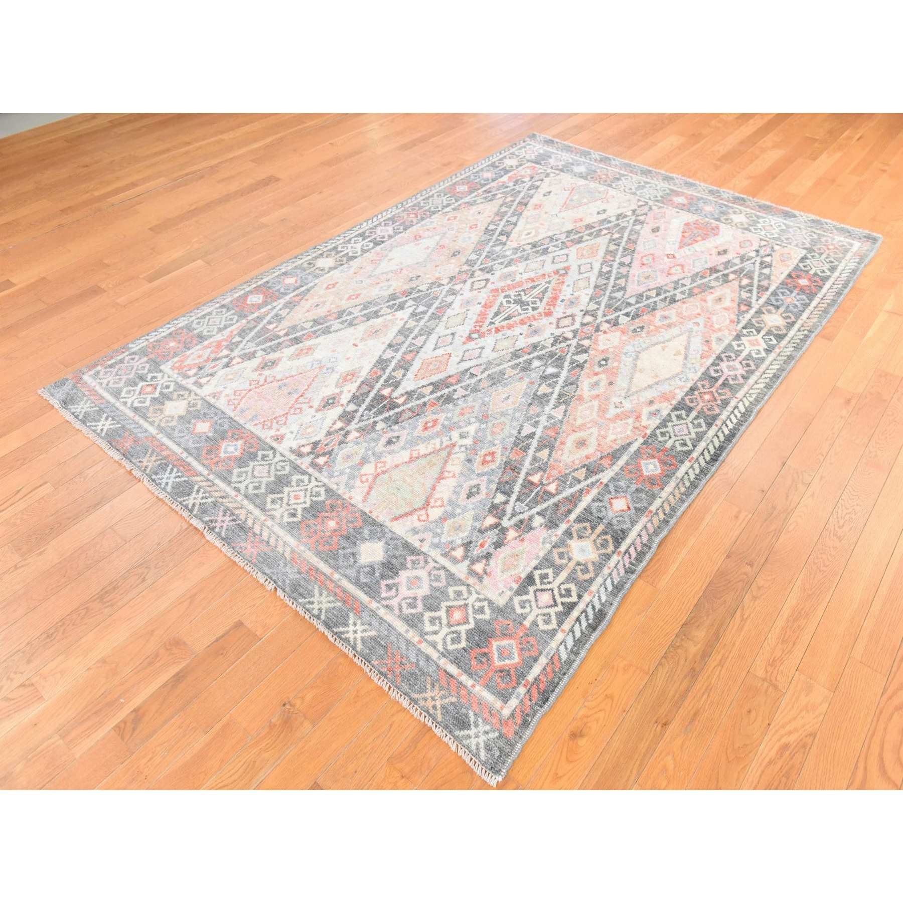 Tribal-Geometric-Hand-Knotted-Rug-393430