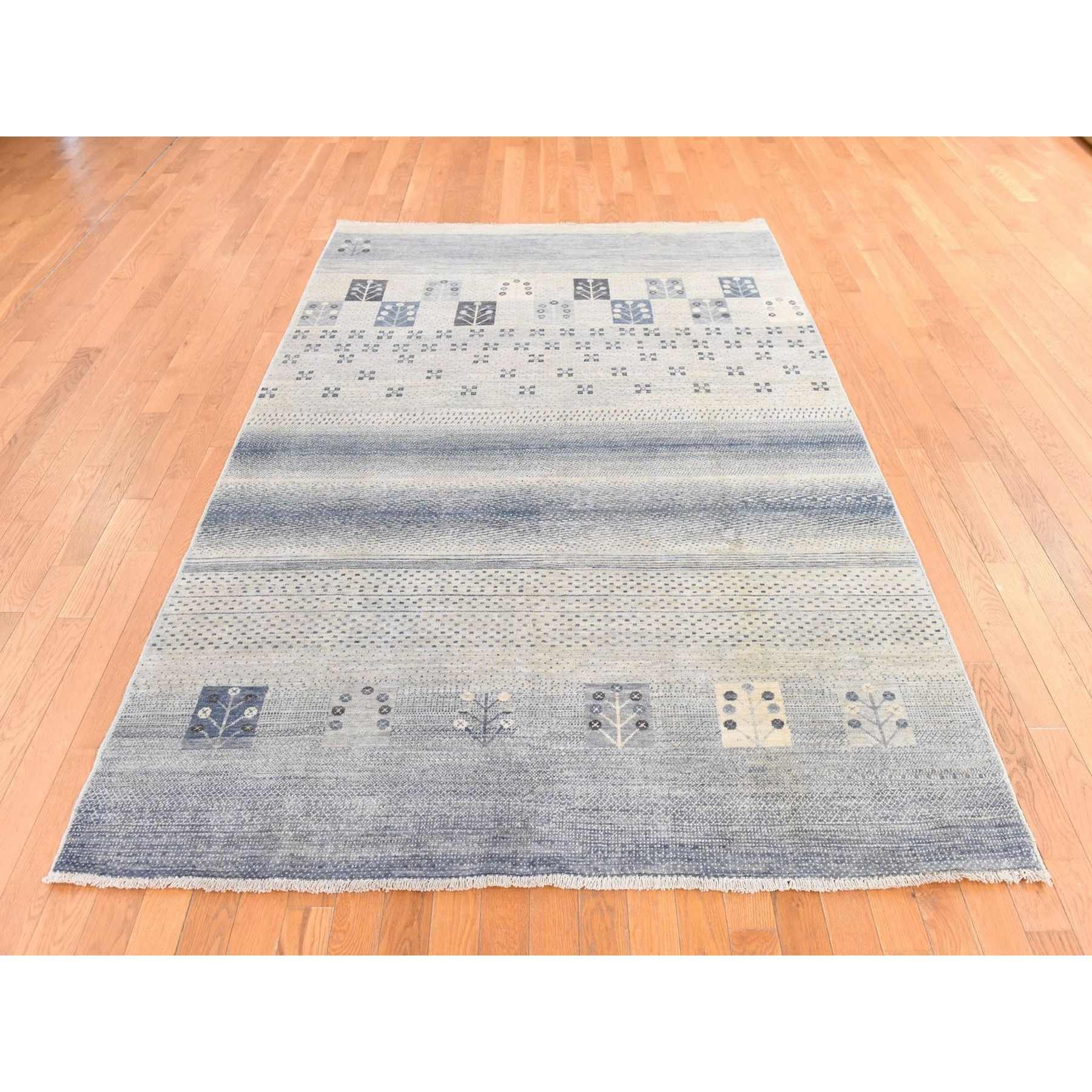 Tribal-Geometric-Hand-Knotted-Rug-393435