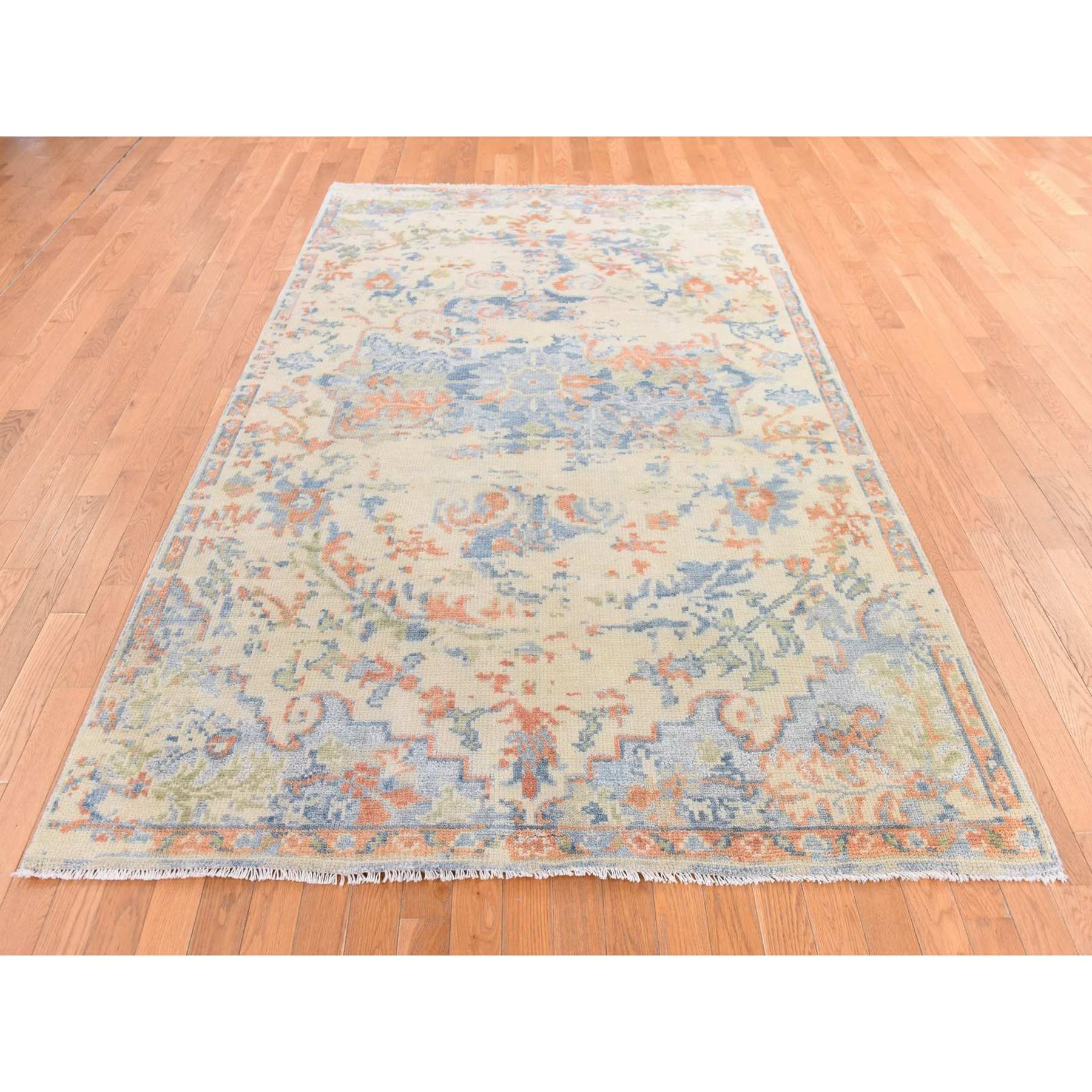 Tribal-Geometric-Hand-Knotted-Rug-393445